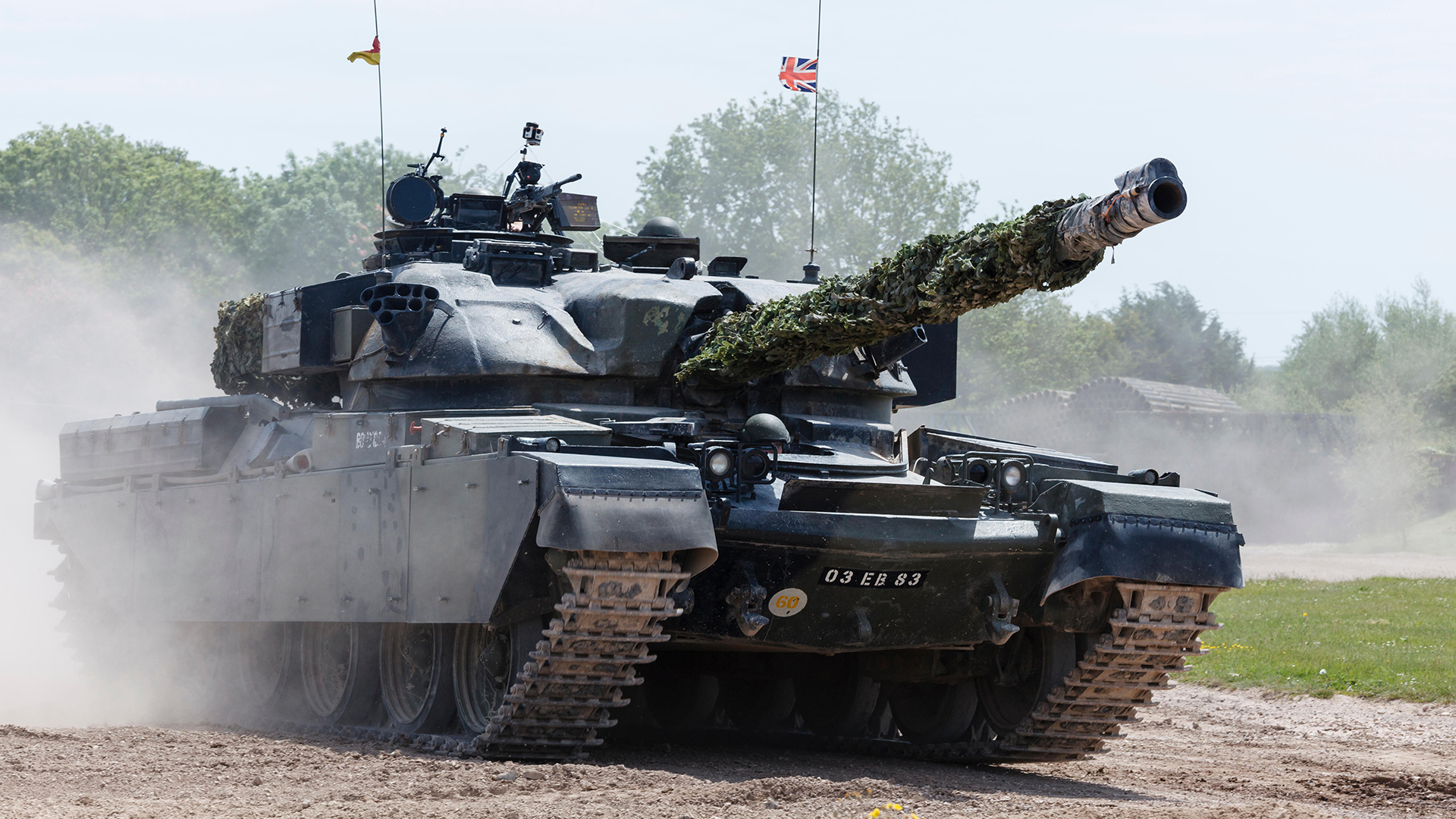 Tanks like the Chieftain were designed to tackle a Soviet onslaught inside the West German border, and while that scenario is no longer relevant the threat of war is present once more