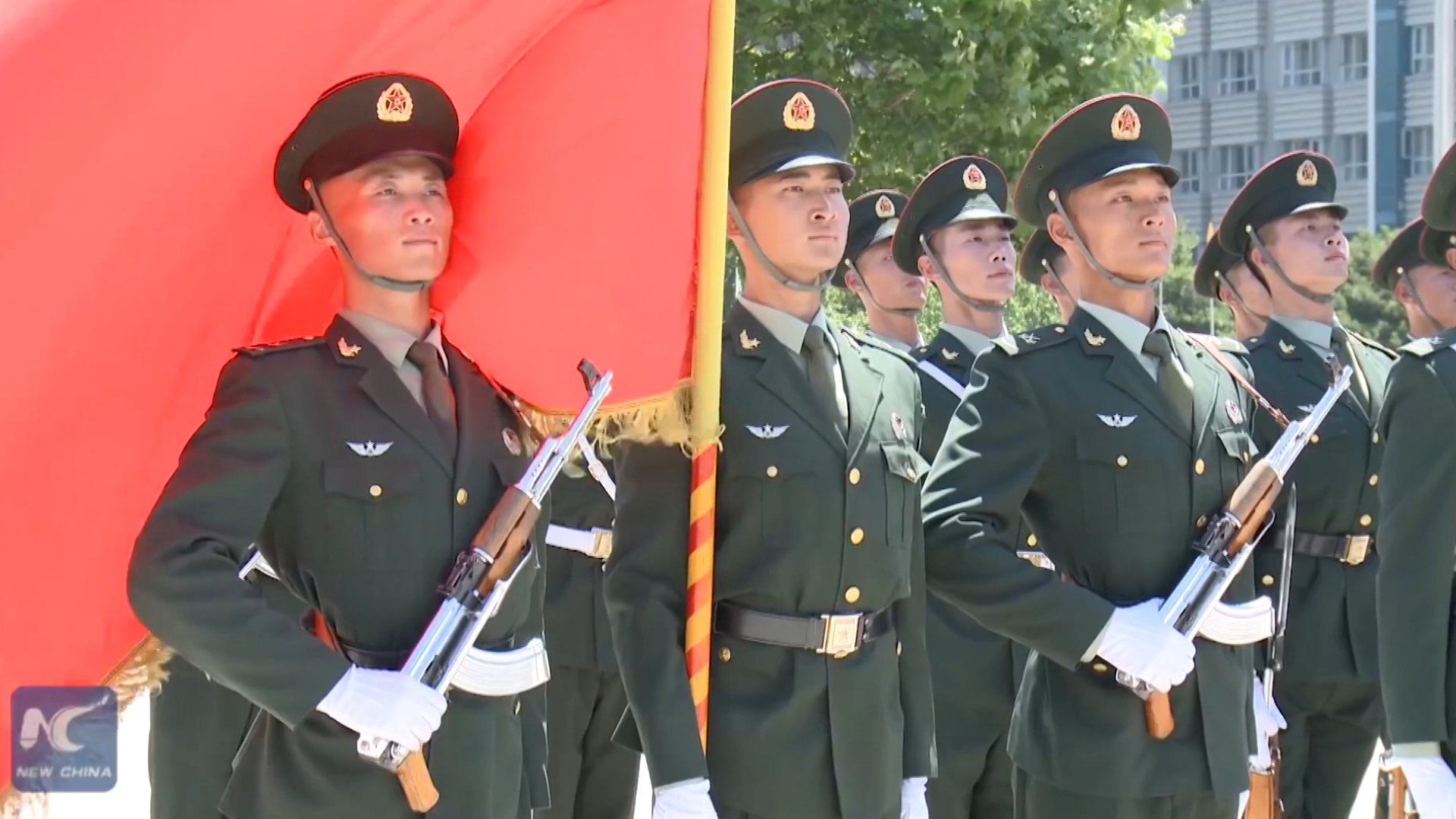 China military parade CREDIT Chinese MoD