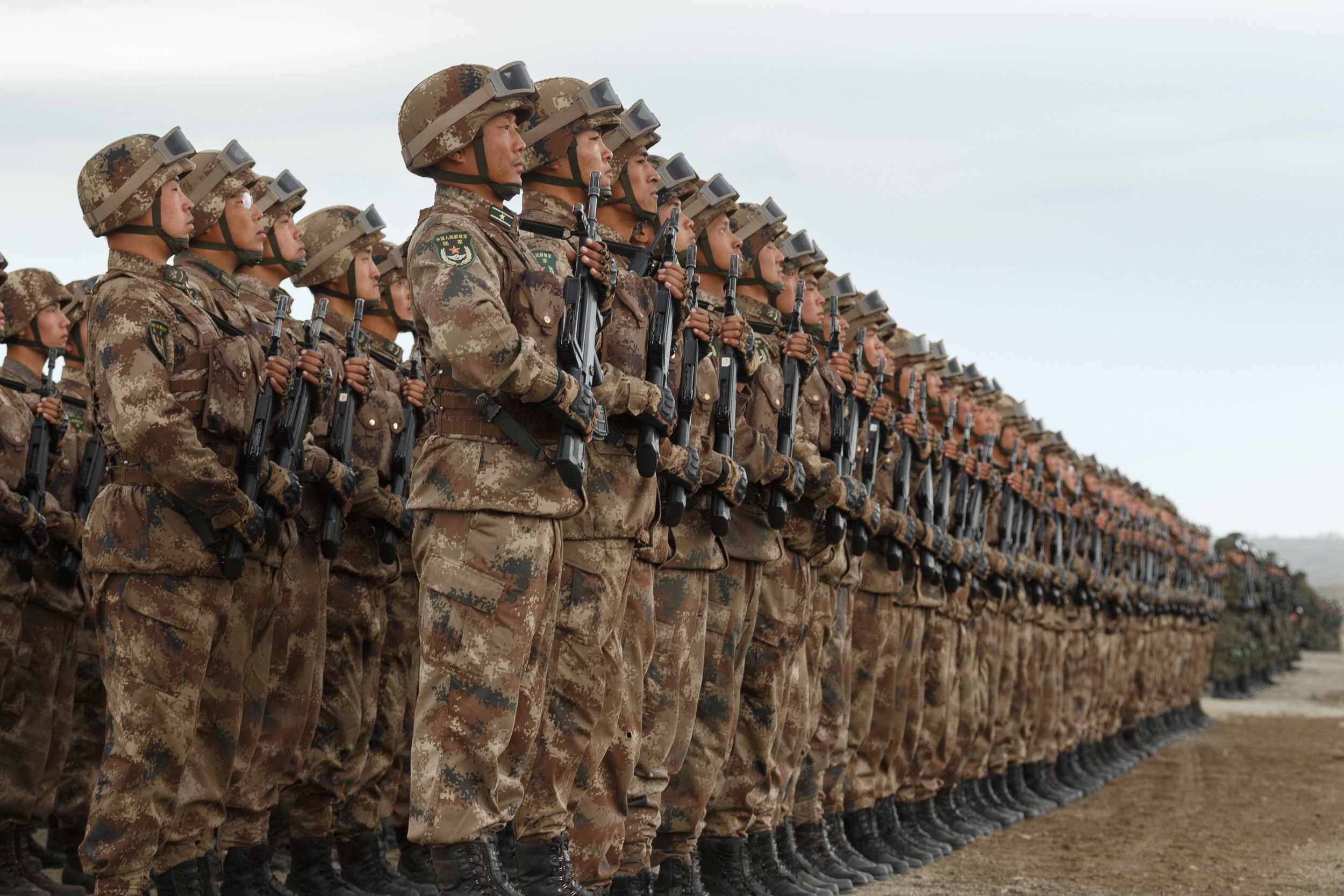 Chinese service personnel