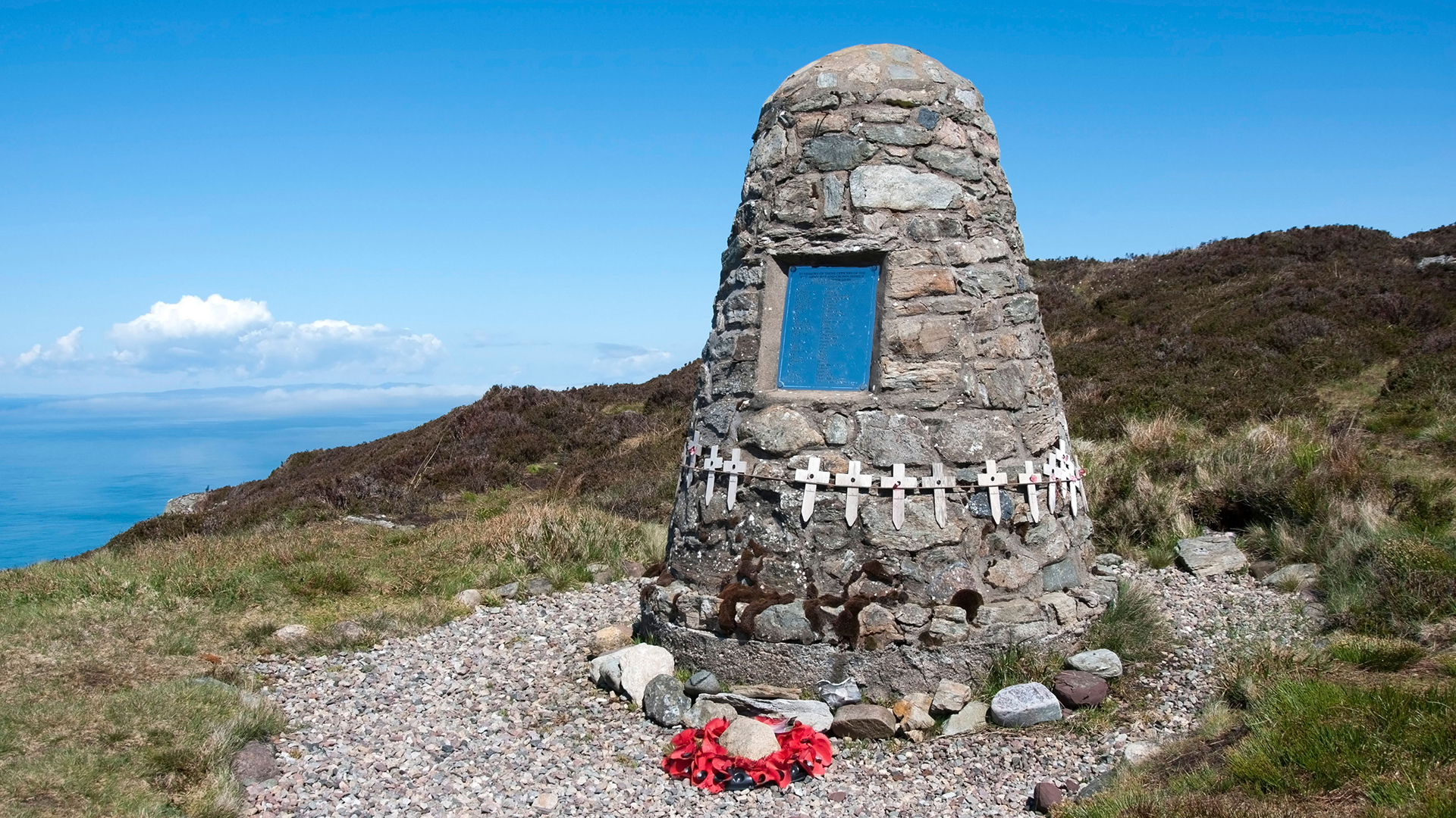 A memorial marks the site of the tragedy, with the RAF's initial investigation blaming the pilots, although this was later reversed and an apology issued in Parliament