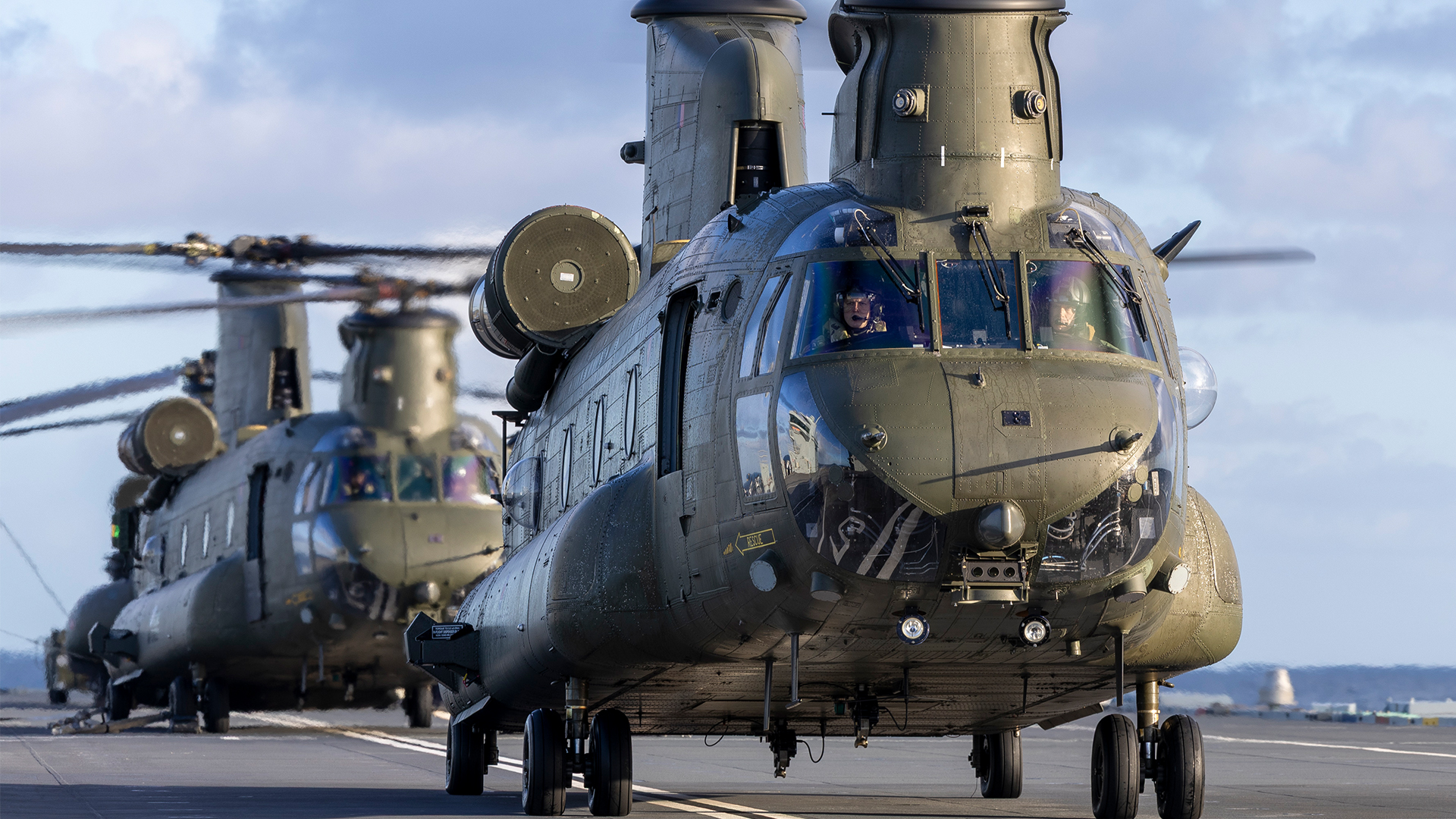 The Chinook is a hugely versatile aircraft and is perfectly carrier-capable
