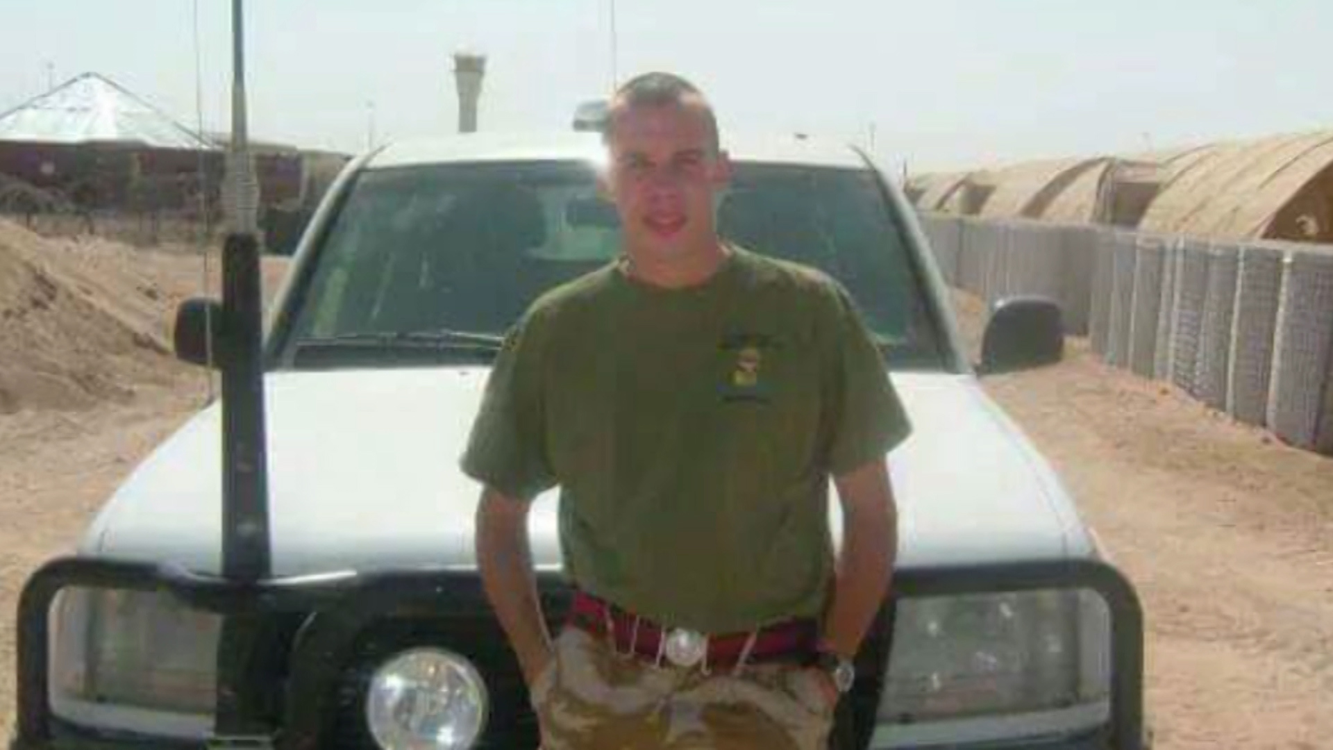 Chris Baker (33), a Lance Corporal in the Royal Engineers, suffered a broken back after his vehicle was hit by a roadside bomb in 2004.