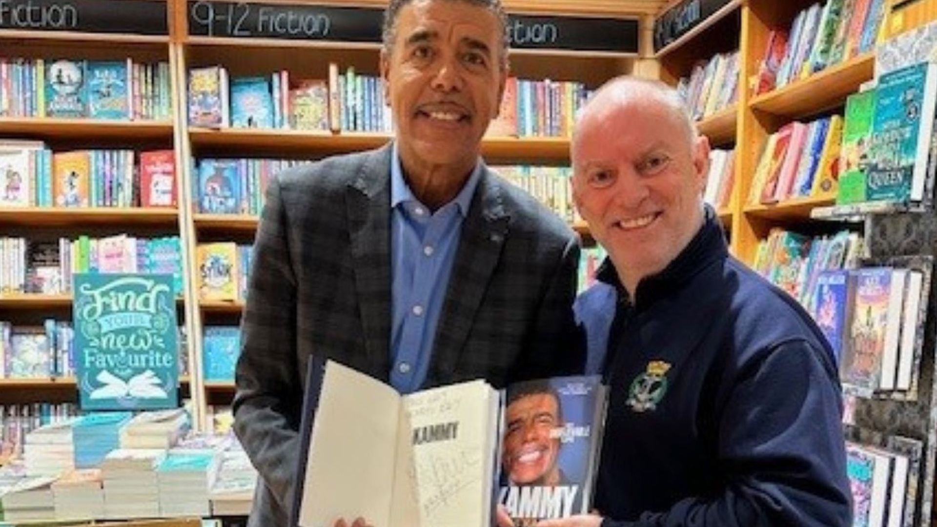 Chris Kamara joins Royal Naval Association 291123 CREDIT ROYAL NAVY