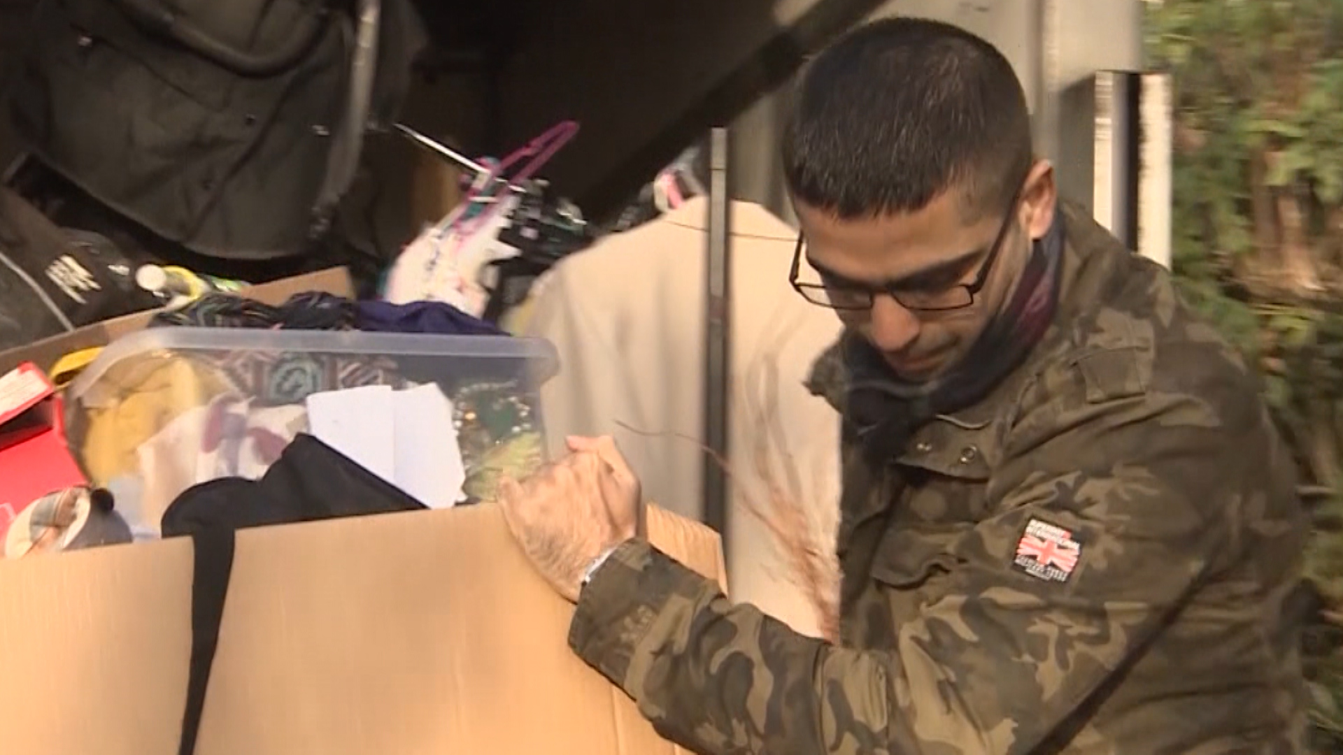 Afghan interpreter Hafizullah Husseinkhel working with refugee group in UK