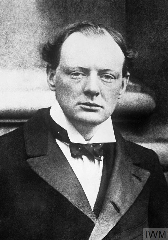 Winston Churchill as an MP in 1904