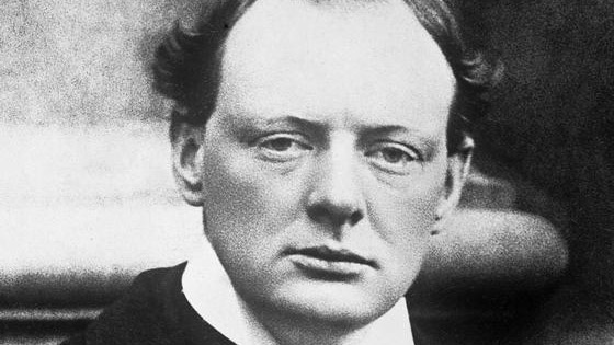 Winston Churchill as an MP in 1904
