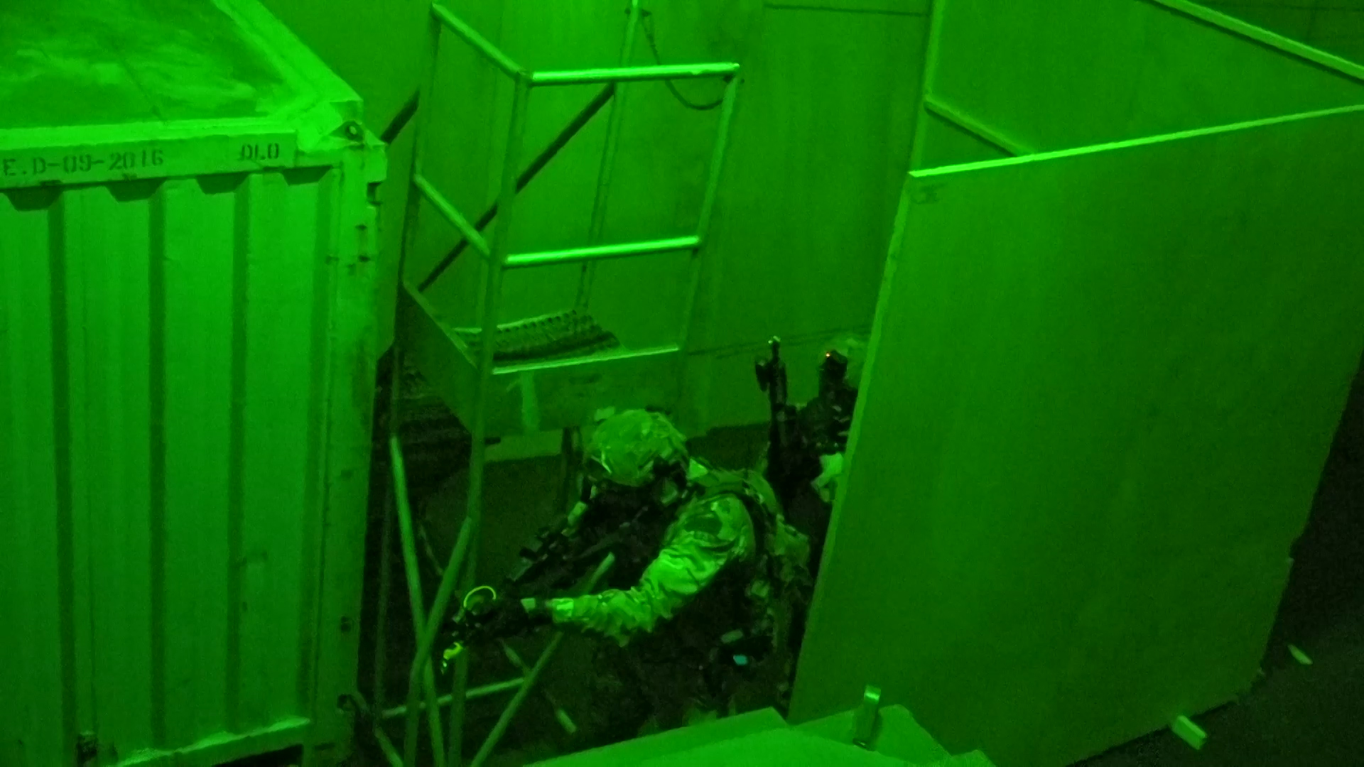 Close quarter fighting Commando Royal Marines forces during Littoral Response Group Experimentation in Cyprus November 2020 DATE UNKNOWN CREDIT BFBS.jpg