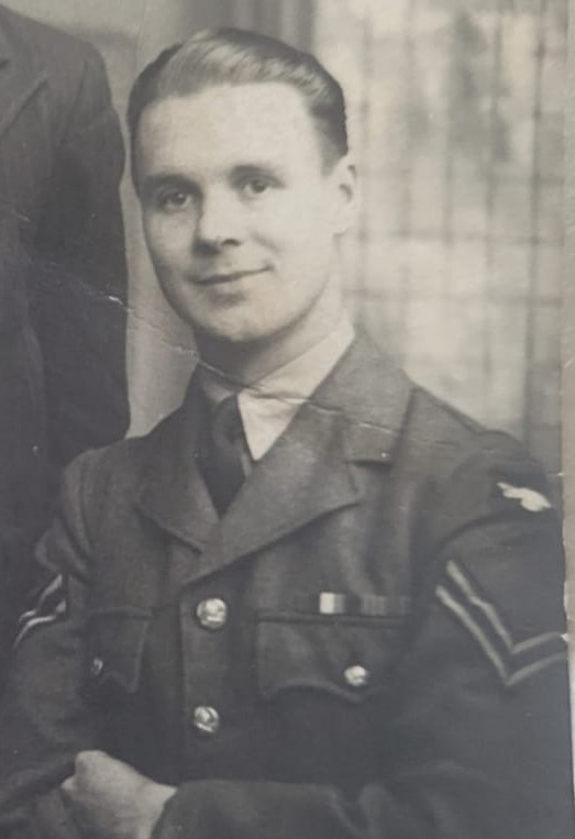 Cpl Robert Brown during World War Two (Picture: Stewart Family Archive).