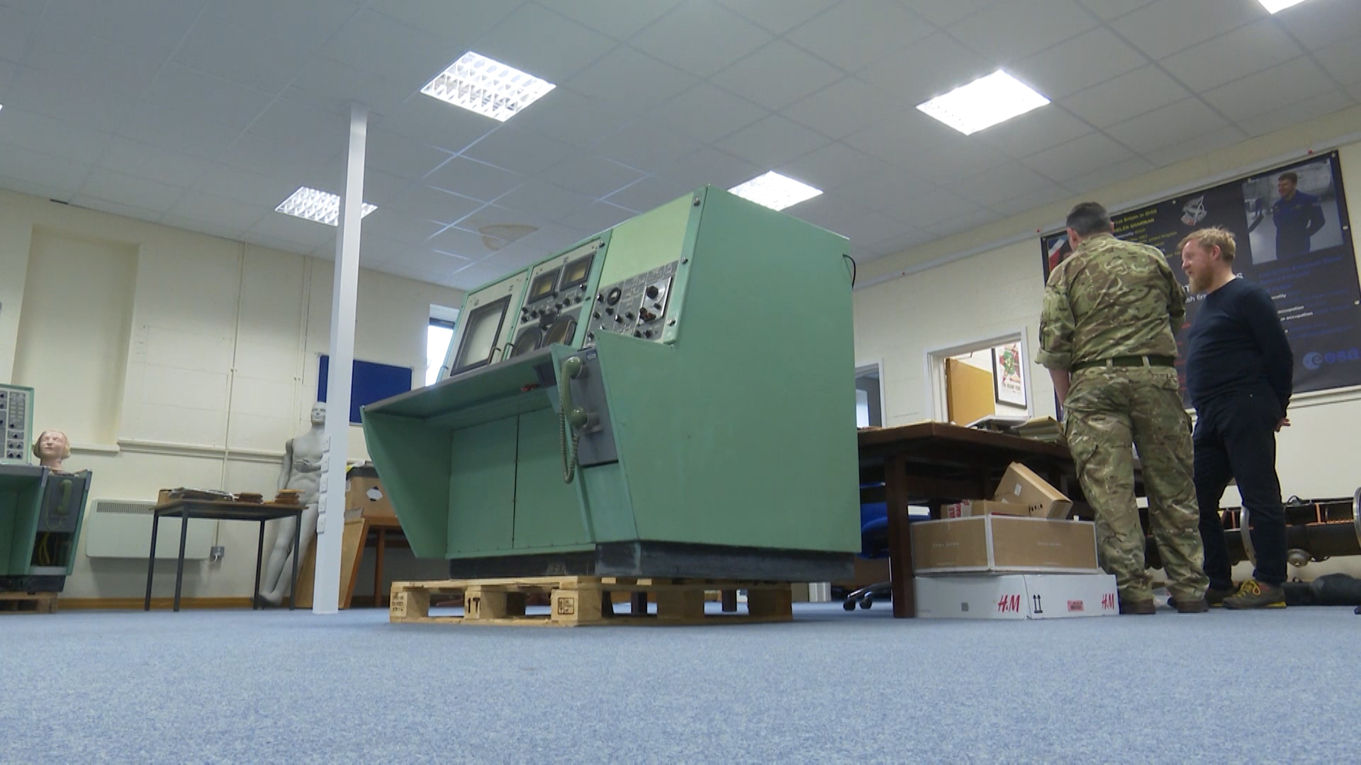 The anti-jamming radar machine found at RAF Fylingdales.