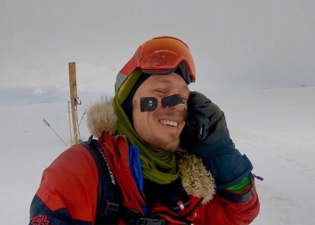 Colin OBrady Antartica completion