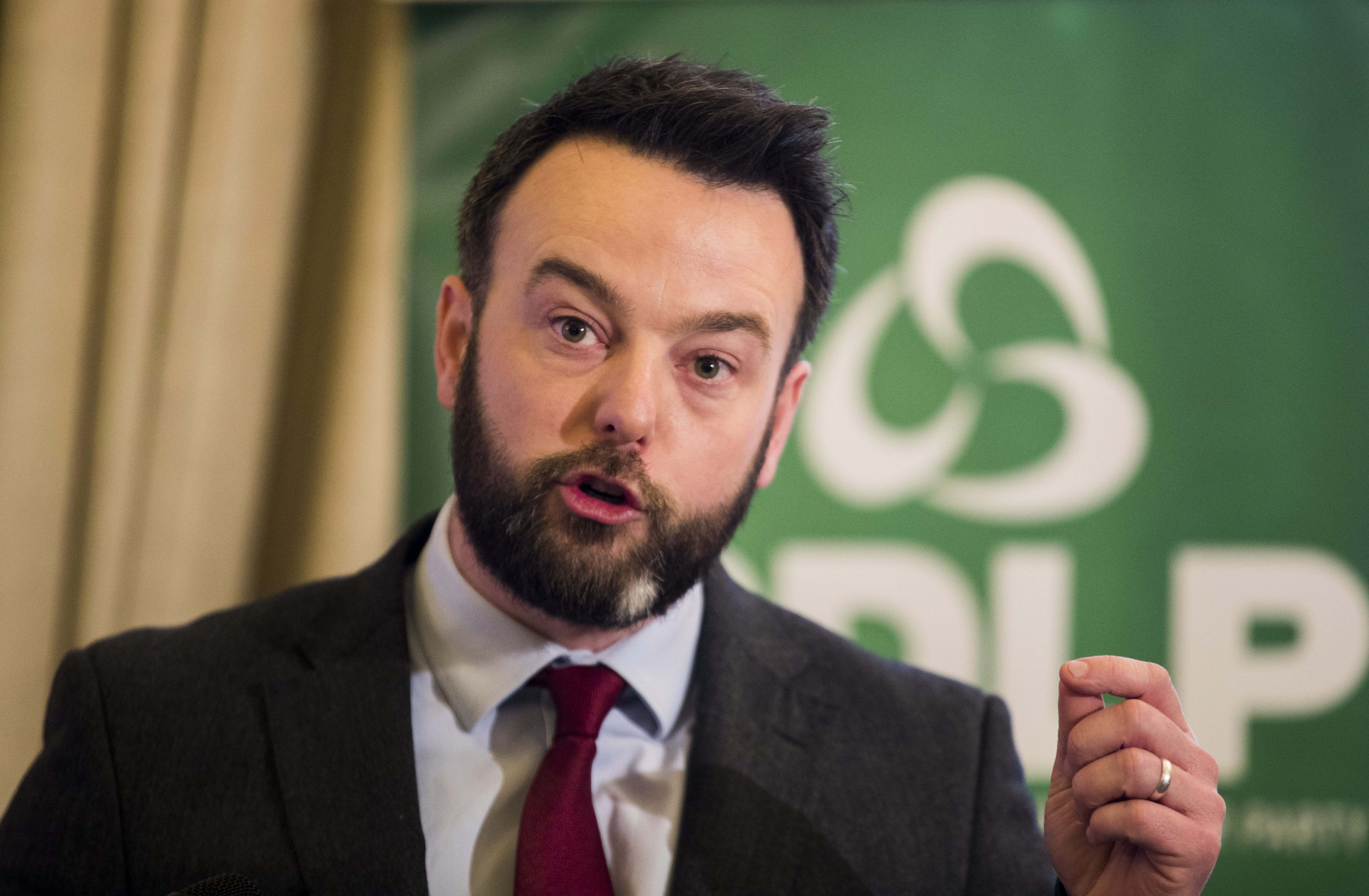 Colum Eastwood at SDLP manifesto launch