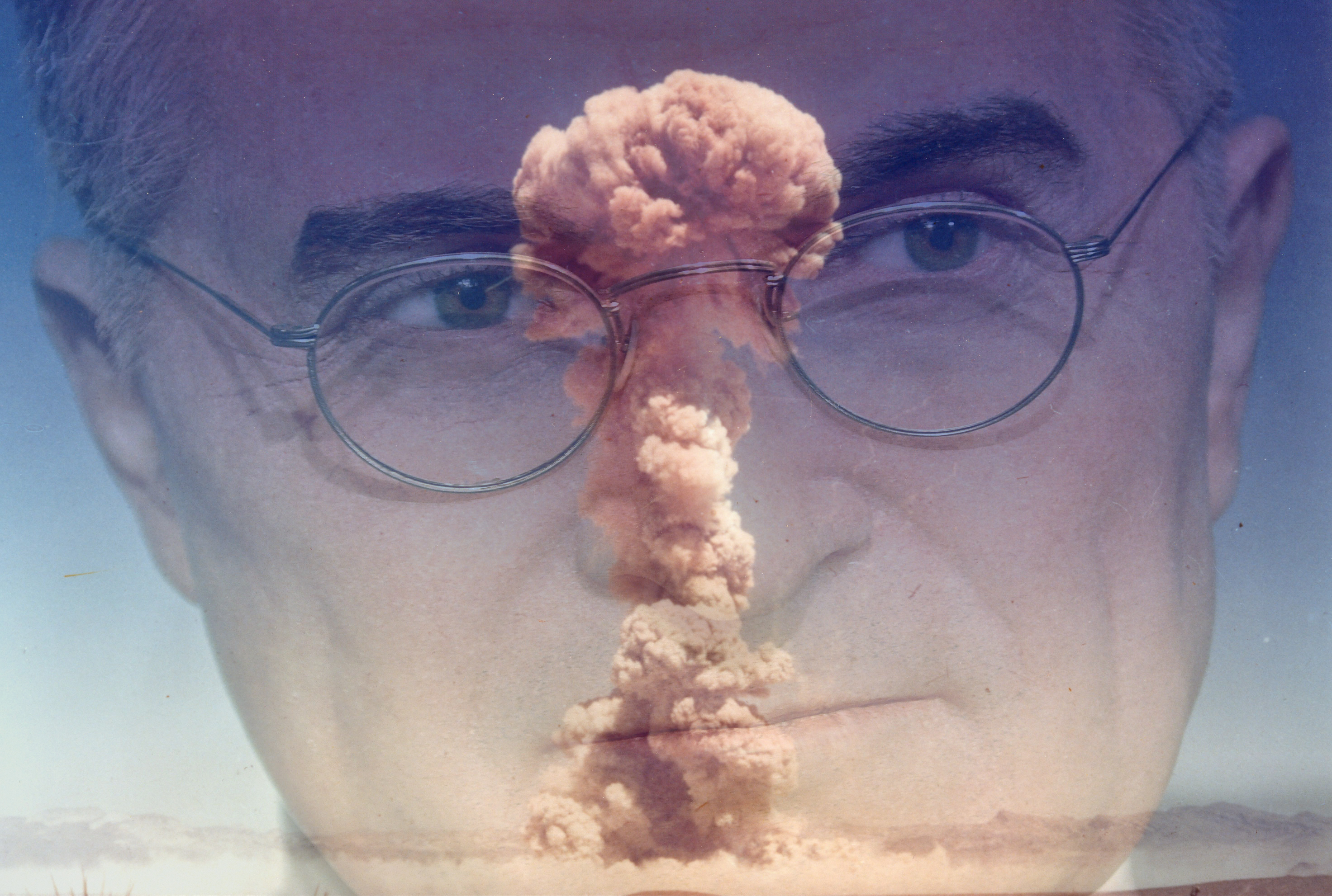 Harry S. Truman & mushroom cloud