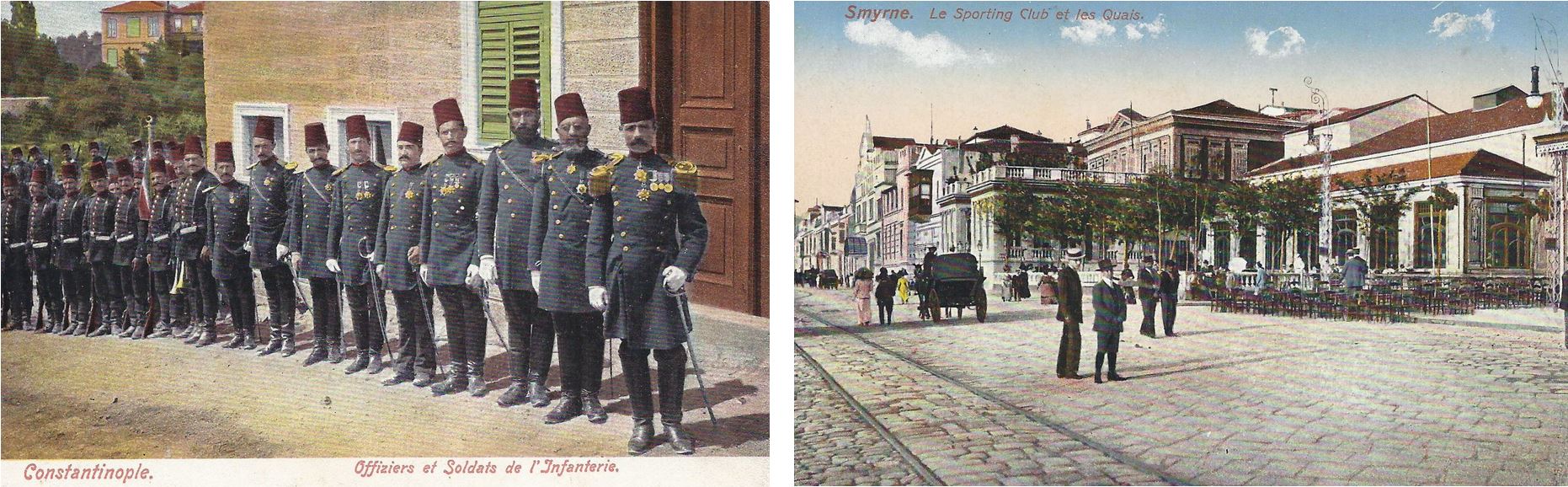 Combo officers and Greek town