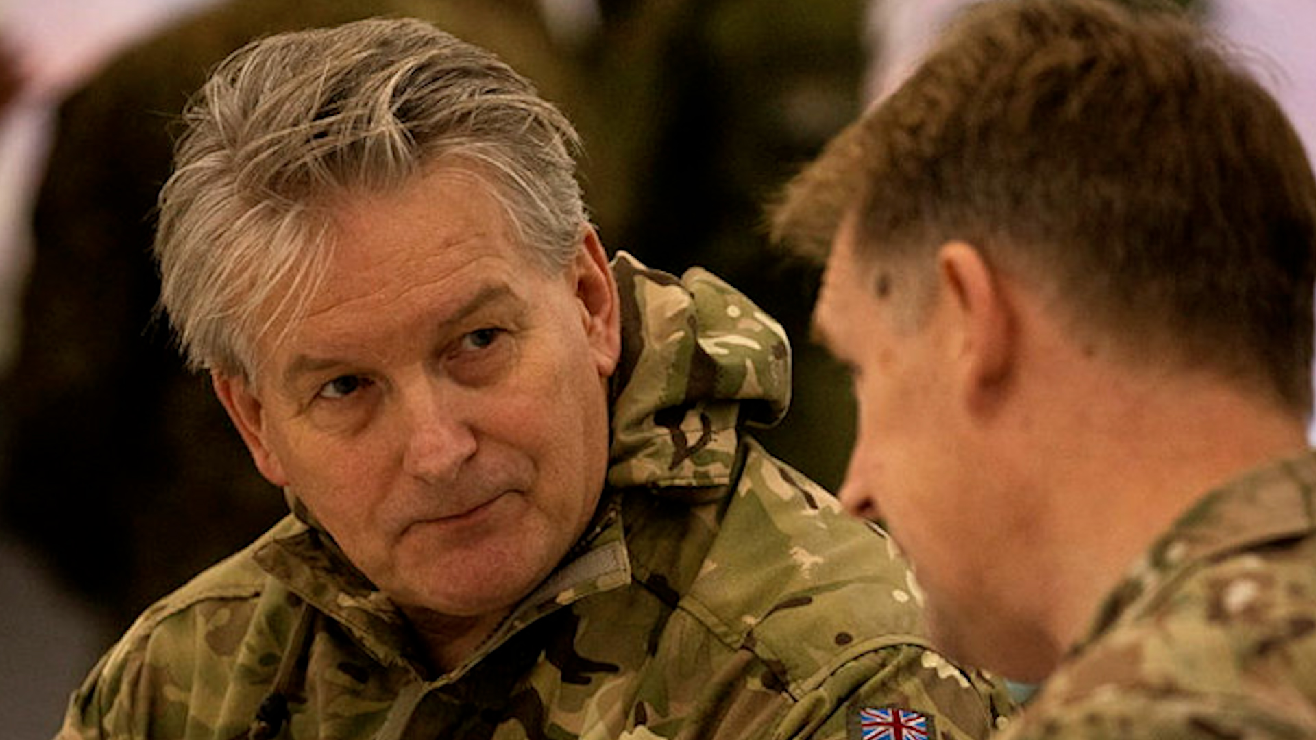 General Sir Jim Hockenhull, seen here in 2022 visiting troops deployed on Exercise Joint Protector, is the commander of CSOC (Picture: MOD)