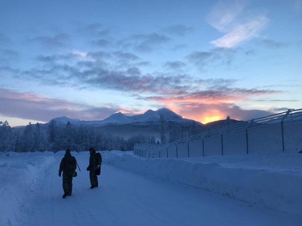 Commando Logistic Regiment members in Norway 290119 CREDIT Royal Navy.jpg