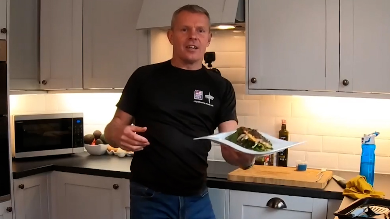 Commando Chef Mike Beaton