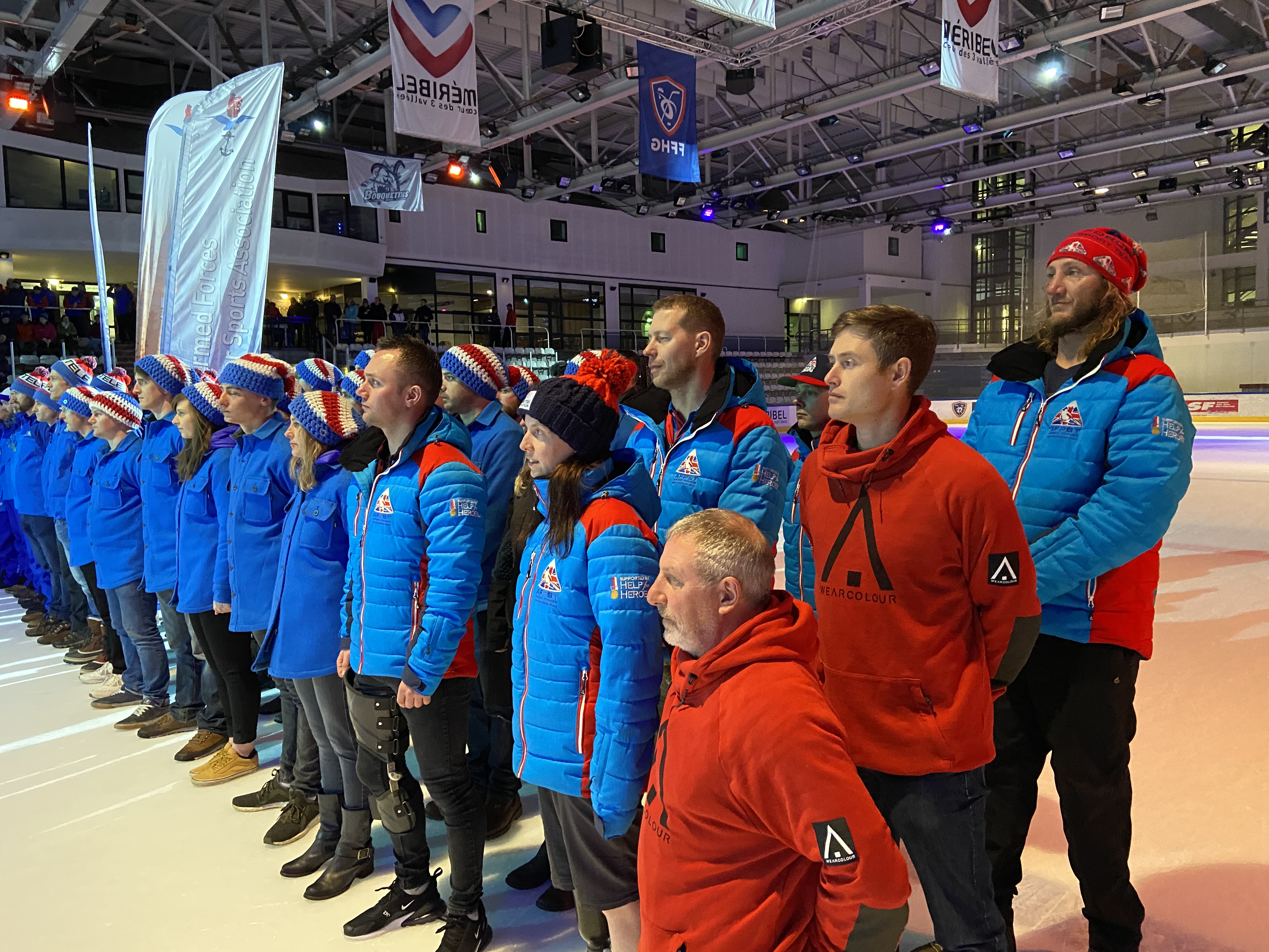 Around 150 competitors are taking part in this year's Inter Services Snow Sport Championships.