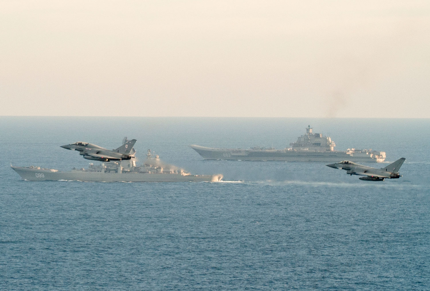 Kuznetsov Escorted Through Channel