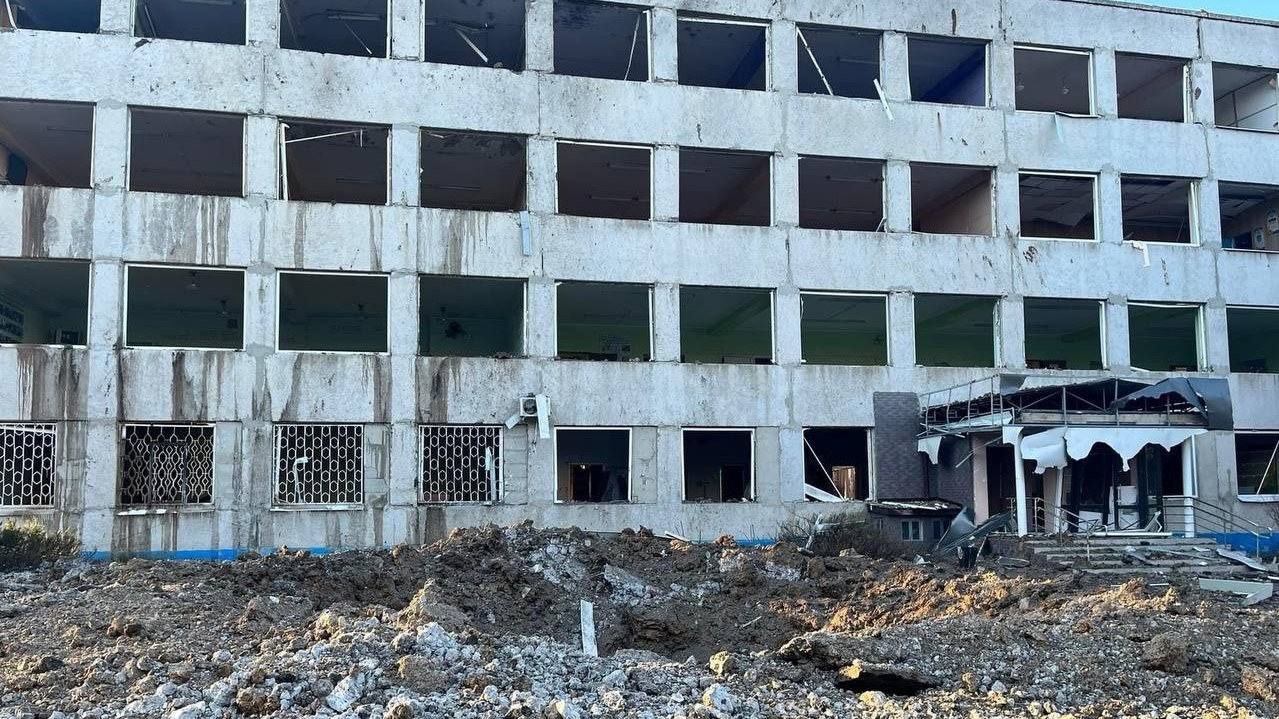 Consequences of the reported strike on Kramatorsk according to Russian MoD 08012023 CREDIT Russian MOD