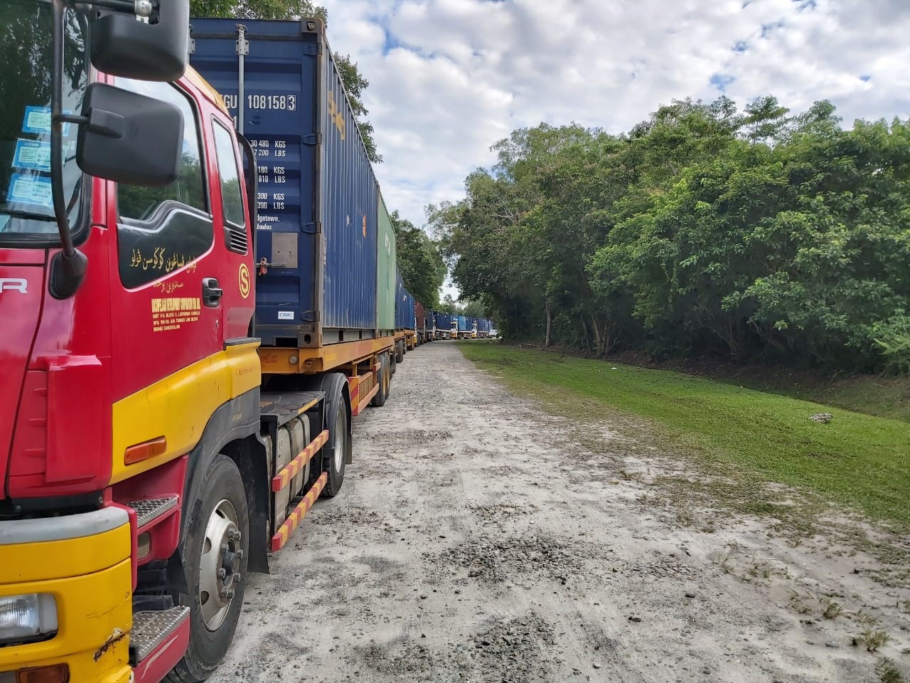 RLC Brunei Resupply ISO Containers