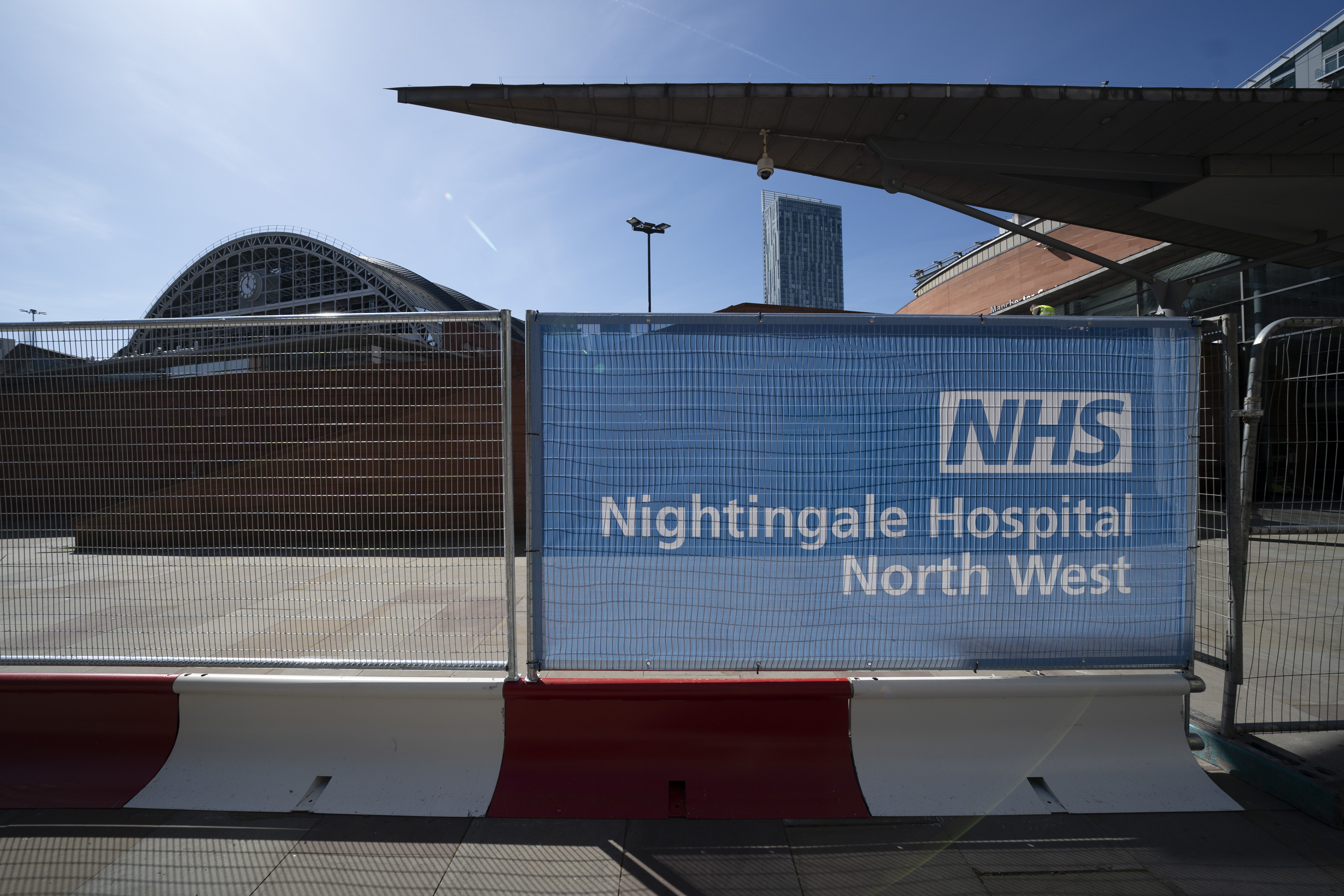 Coronavirus NHS Nightingale Hospital North West 