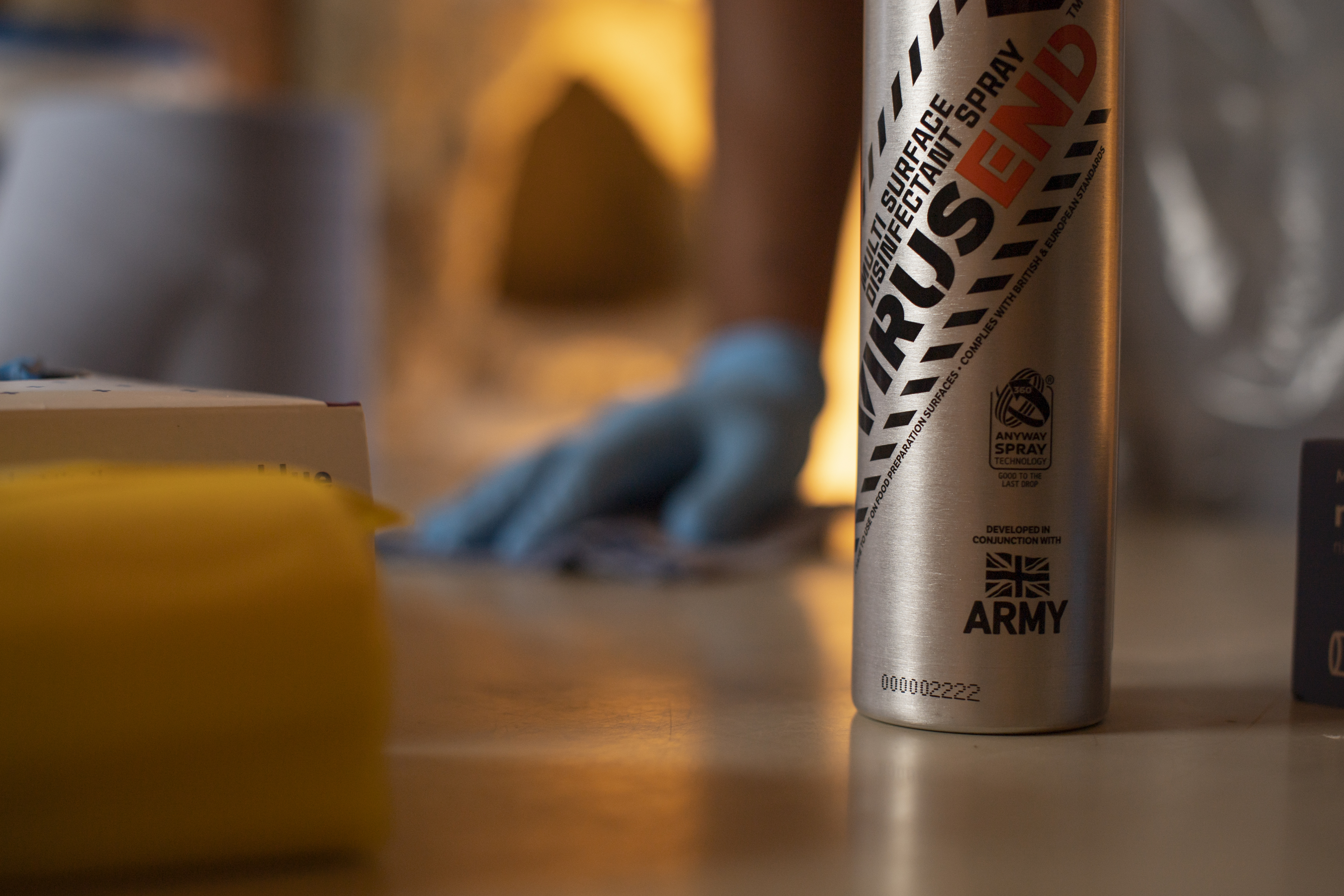 The spray has been co-developed by innovation experts in the British Army and will be on sale to the public (Picture: MOD).