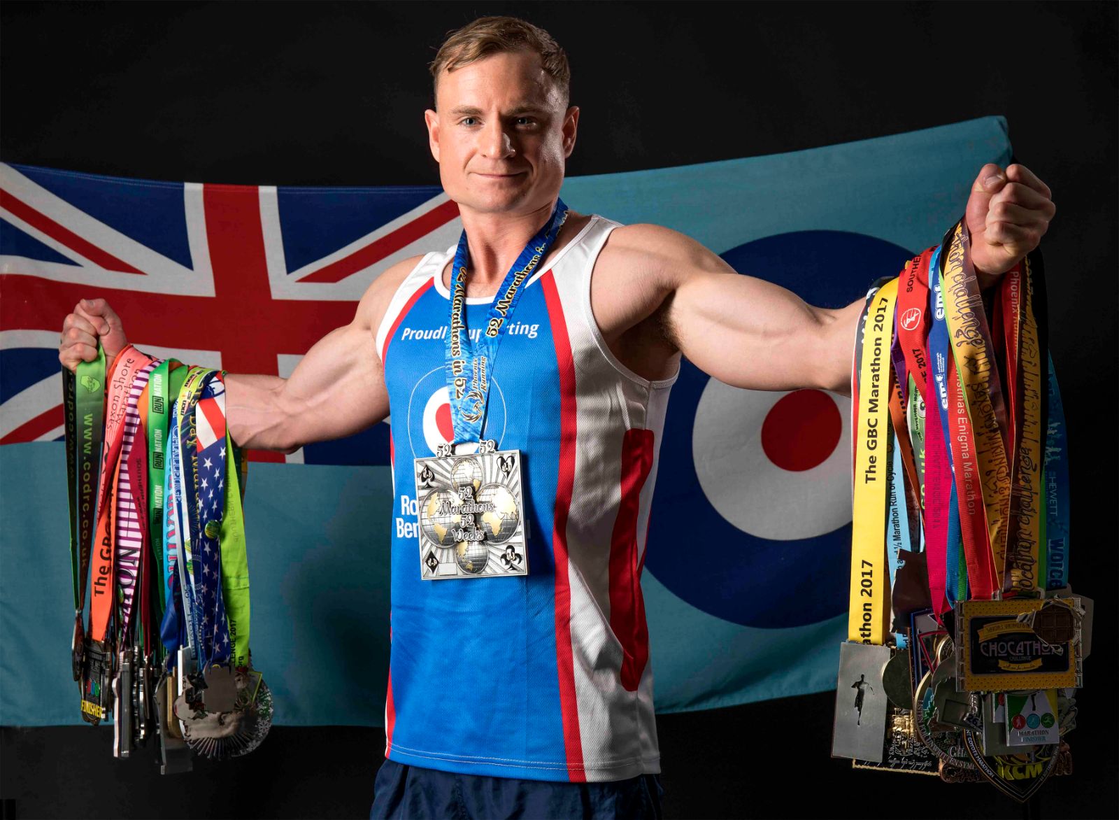 Corporal Jon Ward completes his centenary challenge of running 100 marathons, all while raising money for the RAF’s leading welfare charity, the Royal Air Force Benevolent Fund