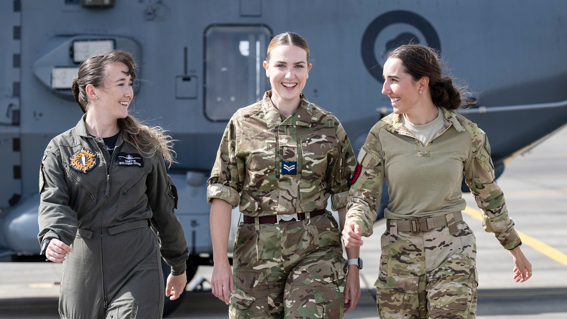 Corporal Murphy spent four months at Ohakea later returning home to the UK in time for Christmas