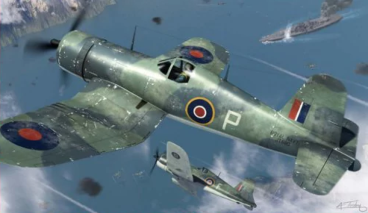 Cosair FAA aircraft from Airfix