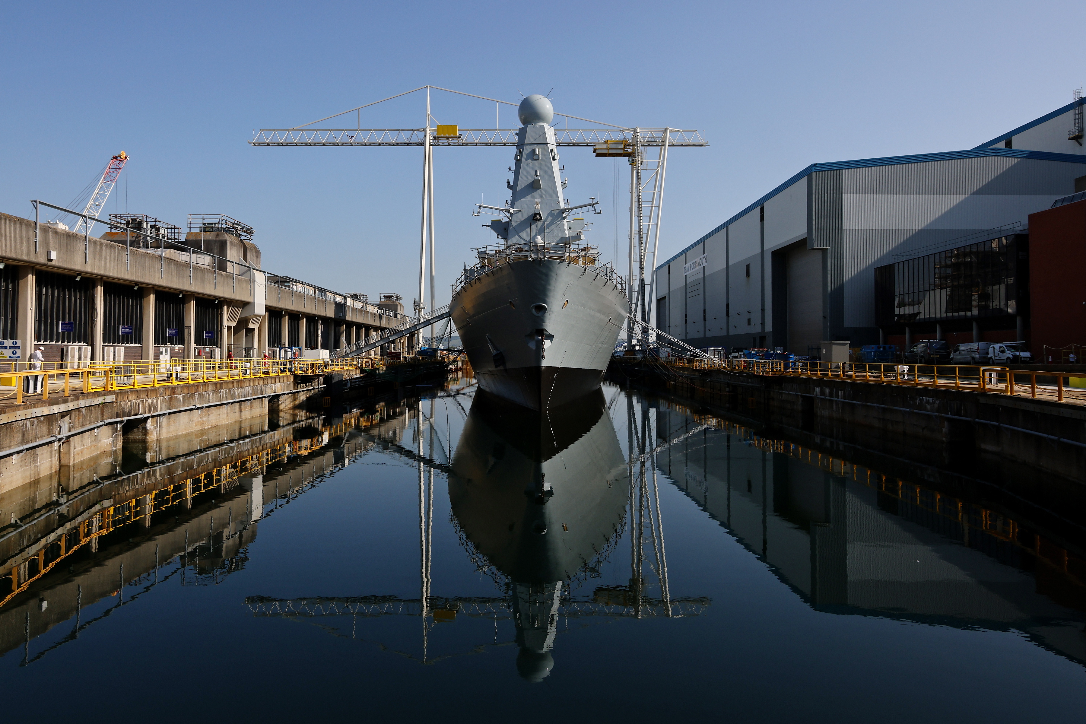 Countess of Wessex visits HMS Daring Type 45 destroyer in Portsmouth 2021072 Credit Royal Navy.jpg