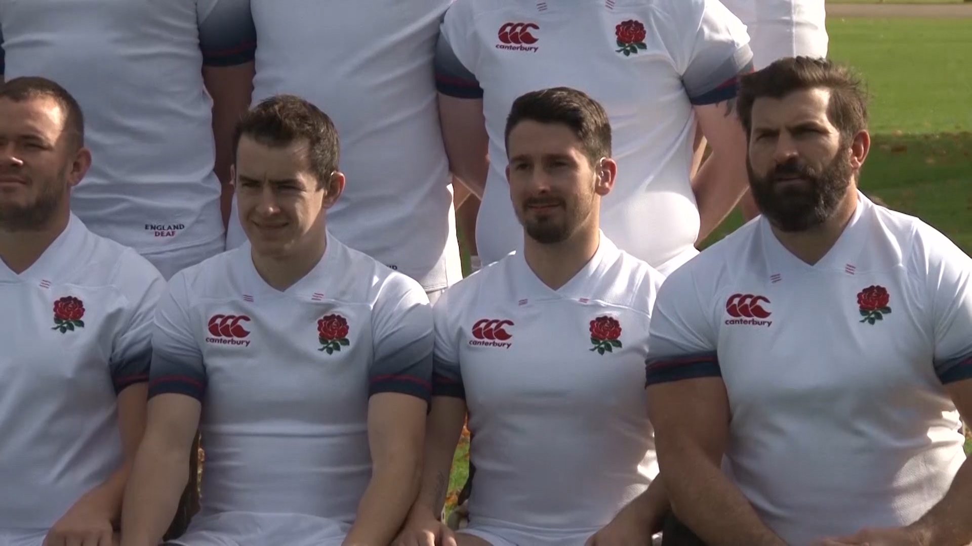 Craig Monaghan England team photo.