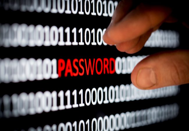 Cyber hacking code