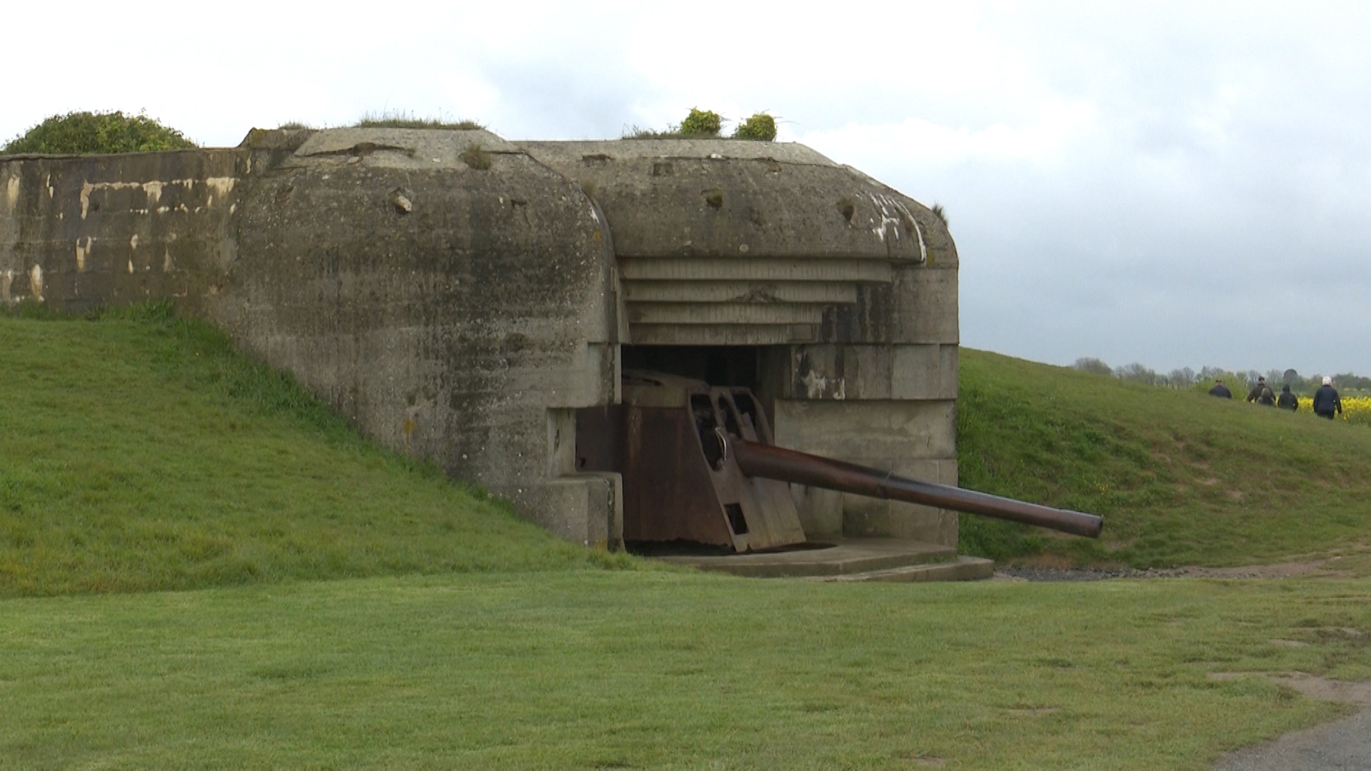 D Day Batteries in Normandy Credit BFBS 300519