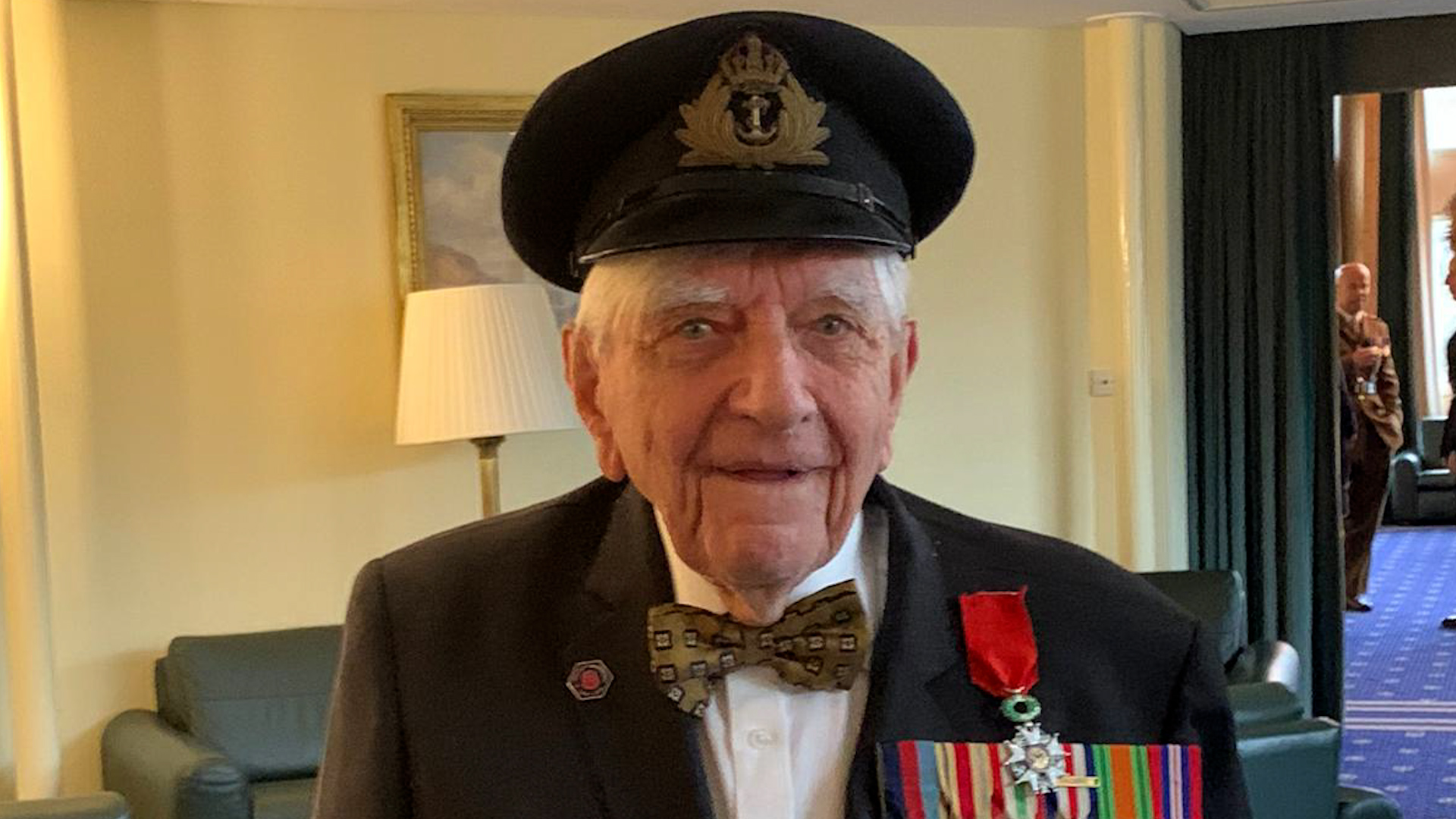 D Day Veteran Dennis ‘Roy’ Cooper 211020 CREDIT SSAFA