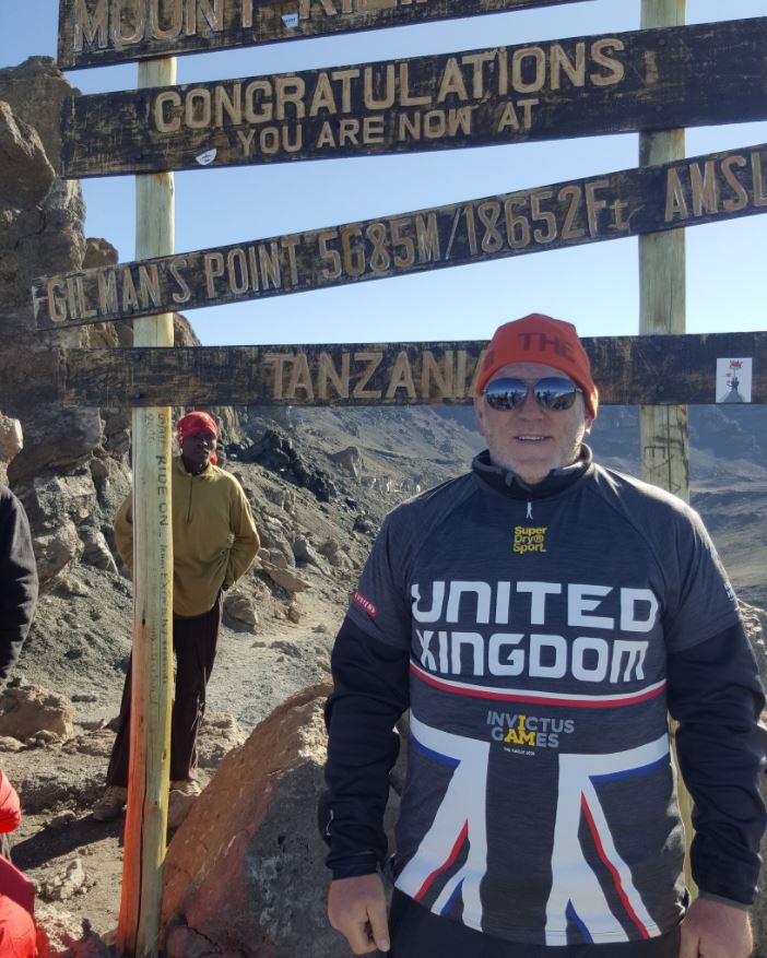 RAF Veteran and Invictus Games Athlete Darren Young