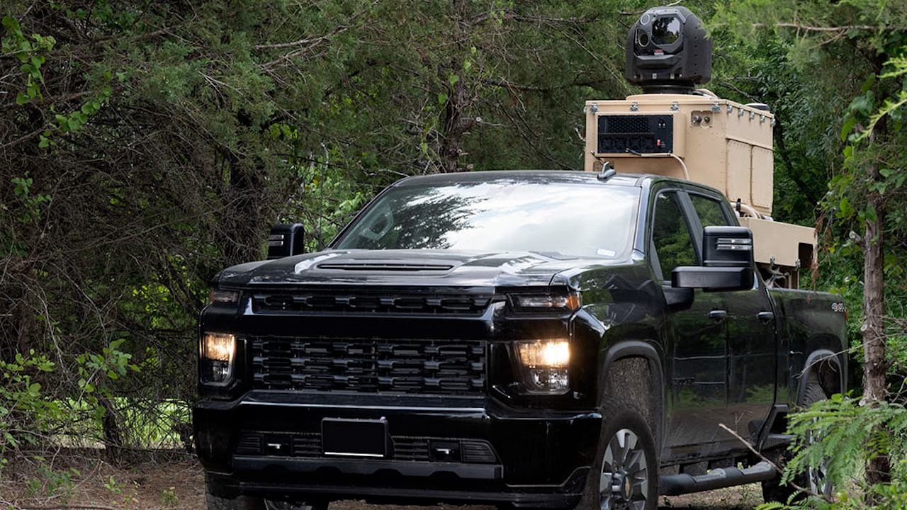 The DE M-SHORAD was created by Raytheon Technologies and was created for the US Army (Picture: Raytheon Technologies).