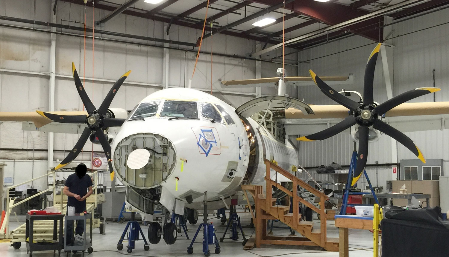 £60 Million Spy Plane Left Sitting In Hangar