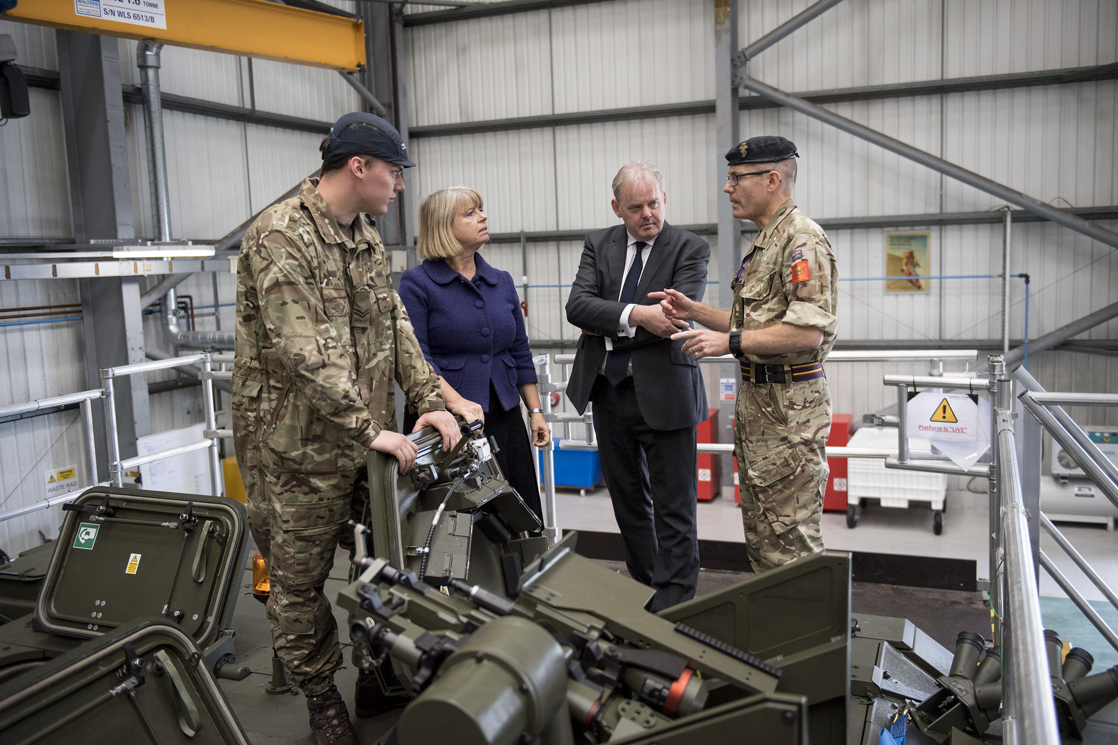 AJAX Harriett Baldwin British Army Sept 17