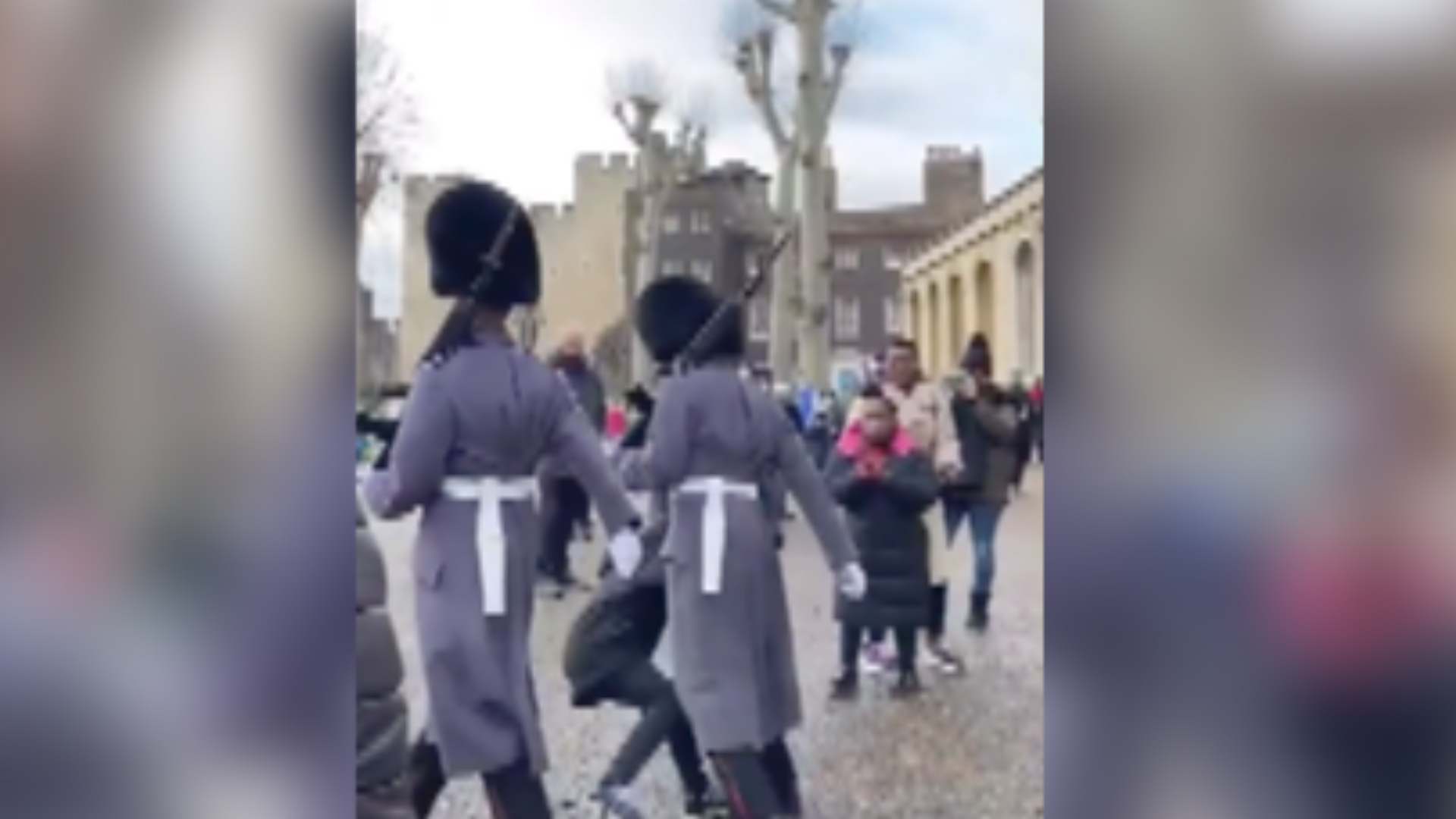 Screenshot of the viral video that was posted on TikTok