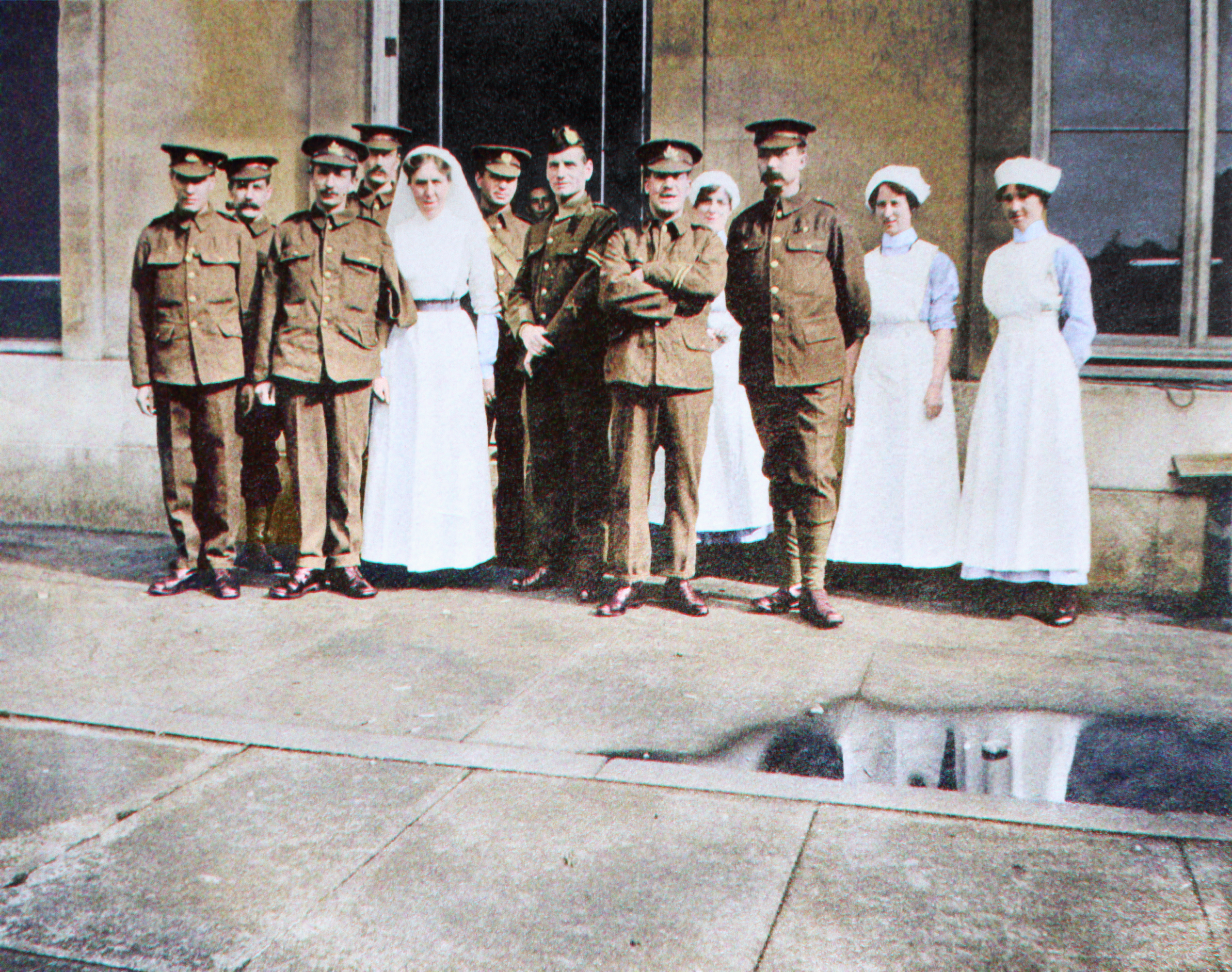WW1 Nurses Wrest Park Image: English Heritage