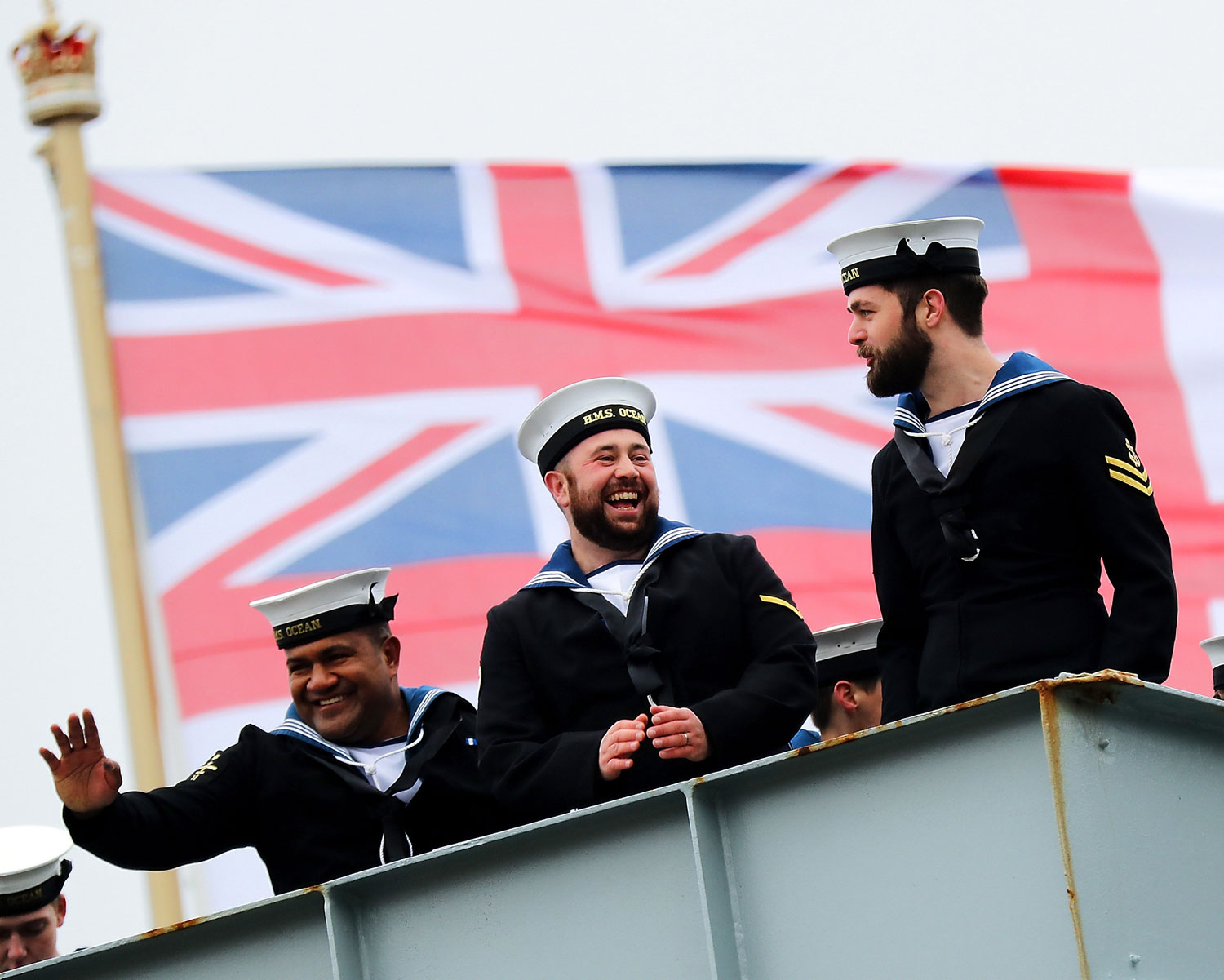 HMS Ocean Homecoming