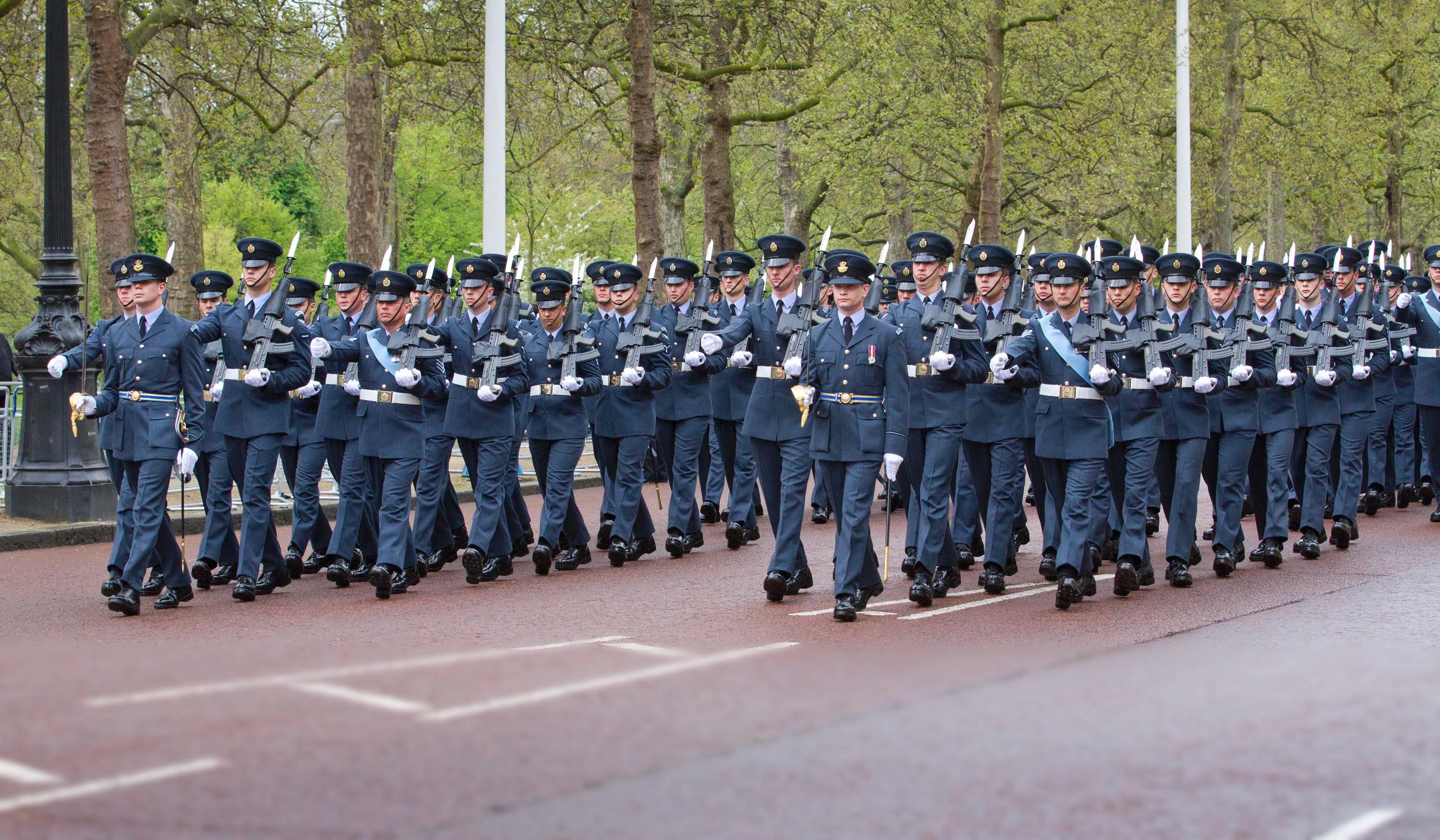 British military drill
