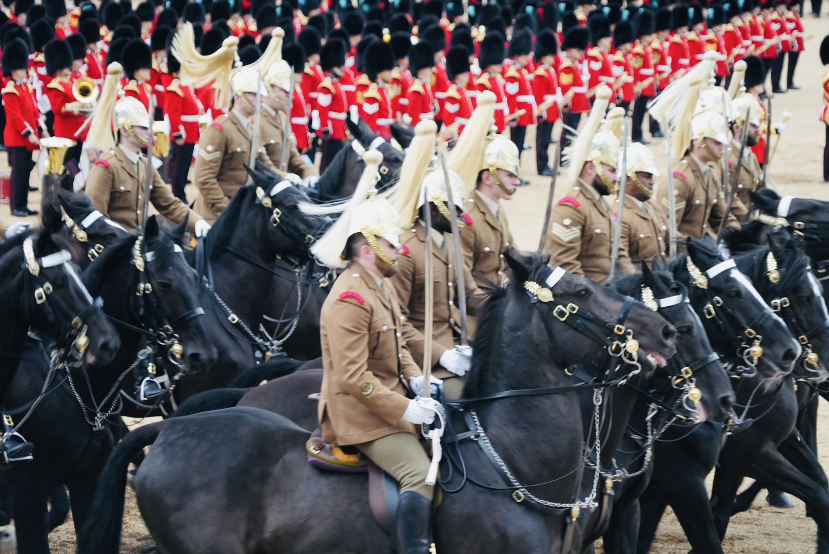 The custom of honouring the Sovereign's Birthday was first introduced in 1805