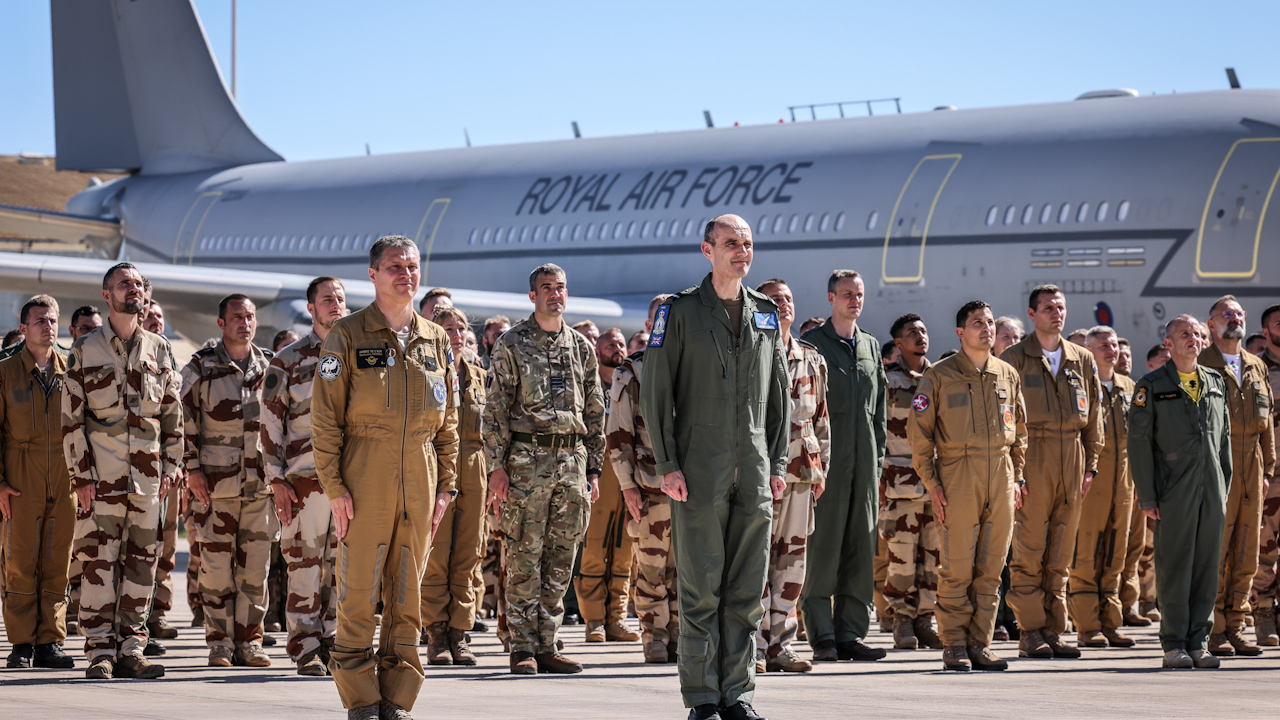 During Exercise Pitch Black, the combined air detachment will travel nearly 9,000 miles in order to complete the mission (Picture: Royal Air Force)