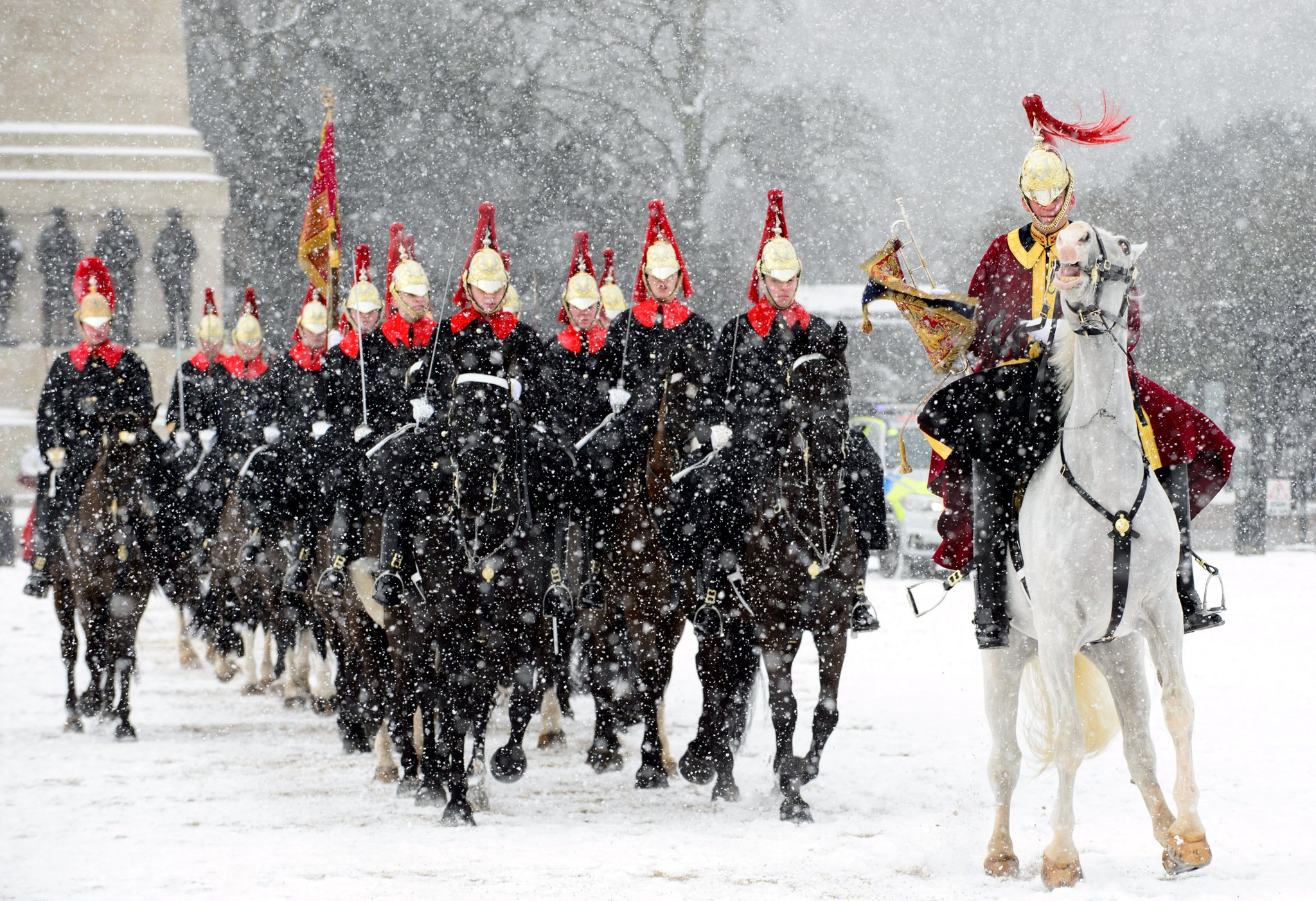 Military Called In As Britain Struggles To Cope With Heavy Snow