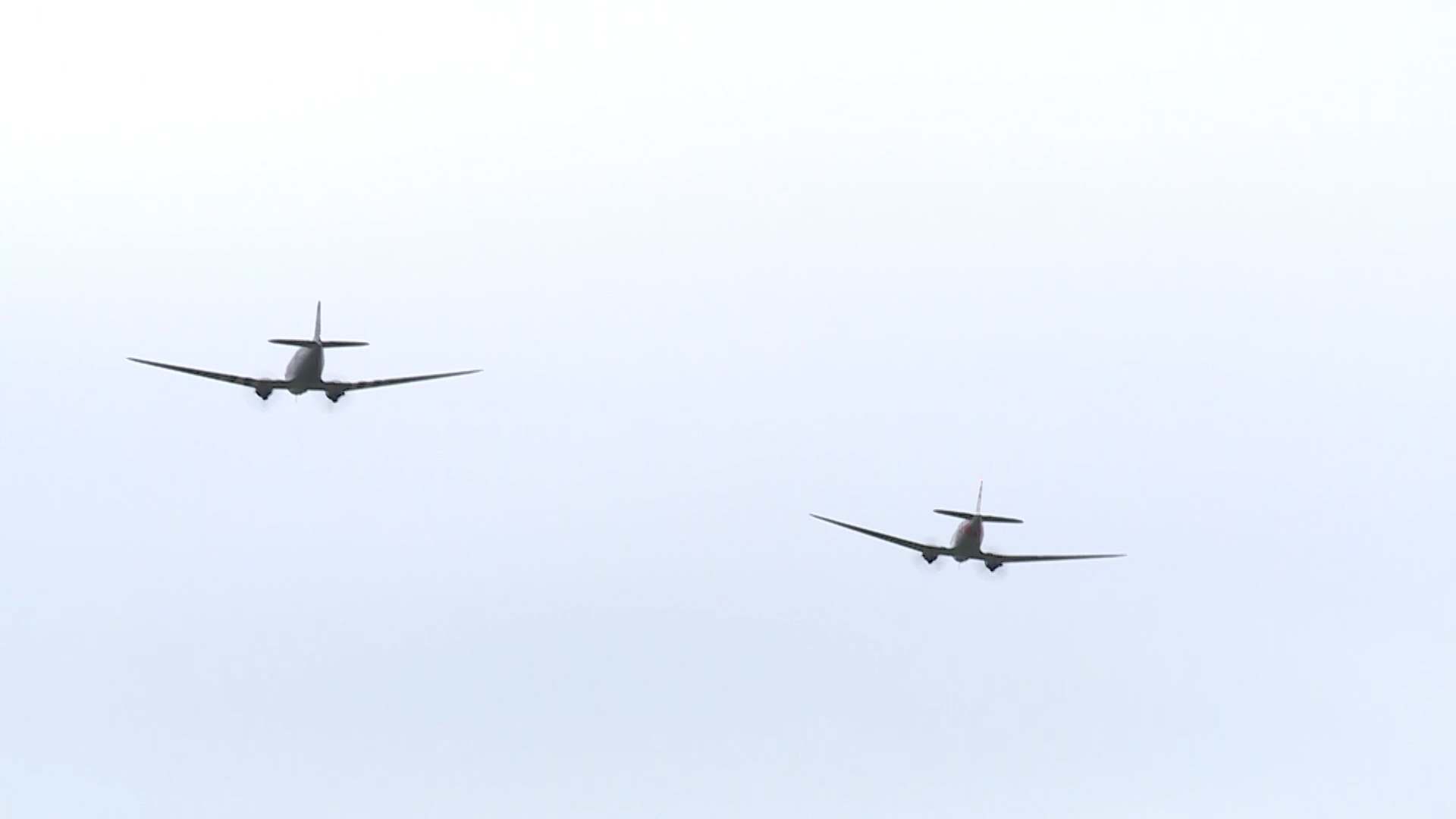 Getting the aircraft together has been a massive undertaking.