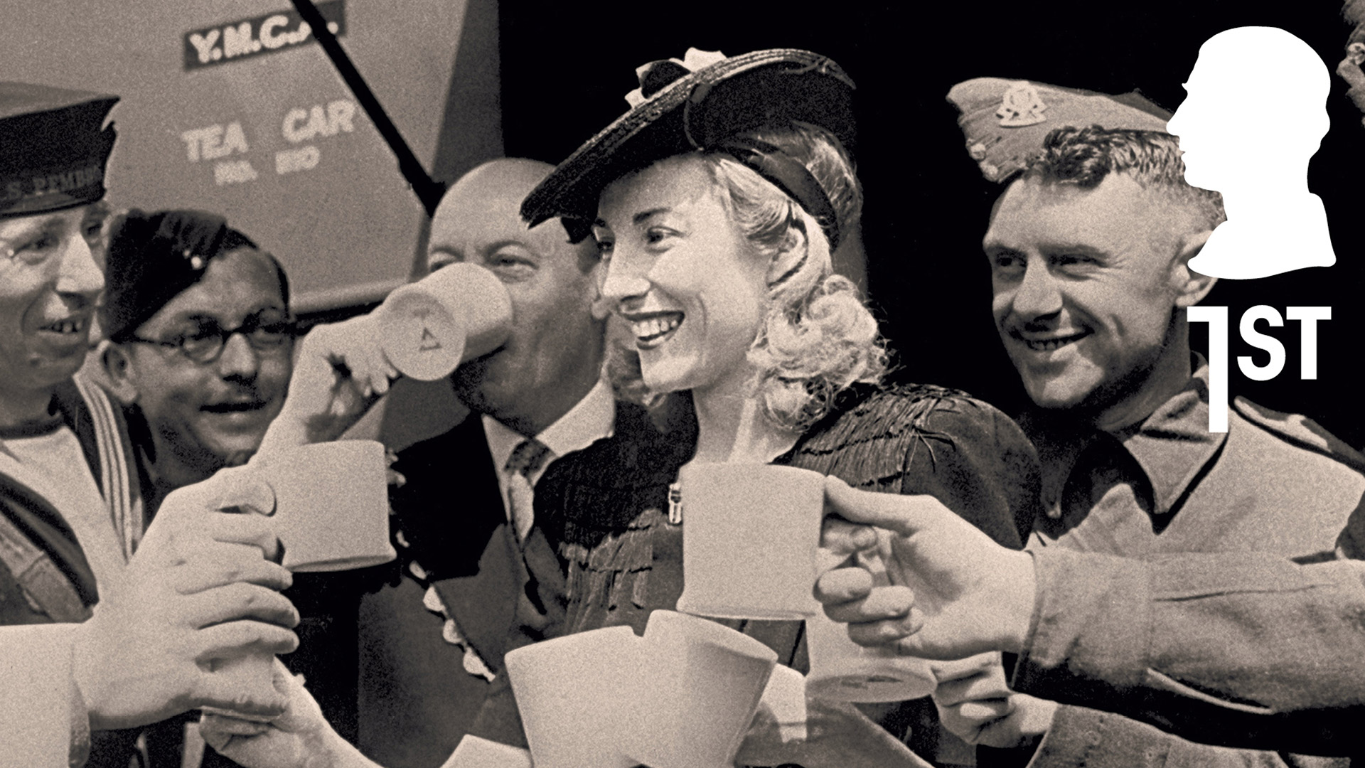 Dame Vera Lynn features on the new first class stamp to commemorate the 80th anniversary of VE day