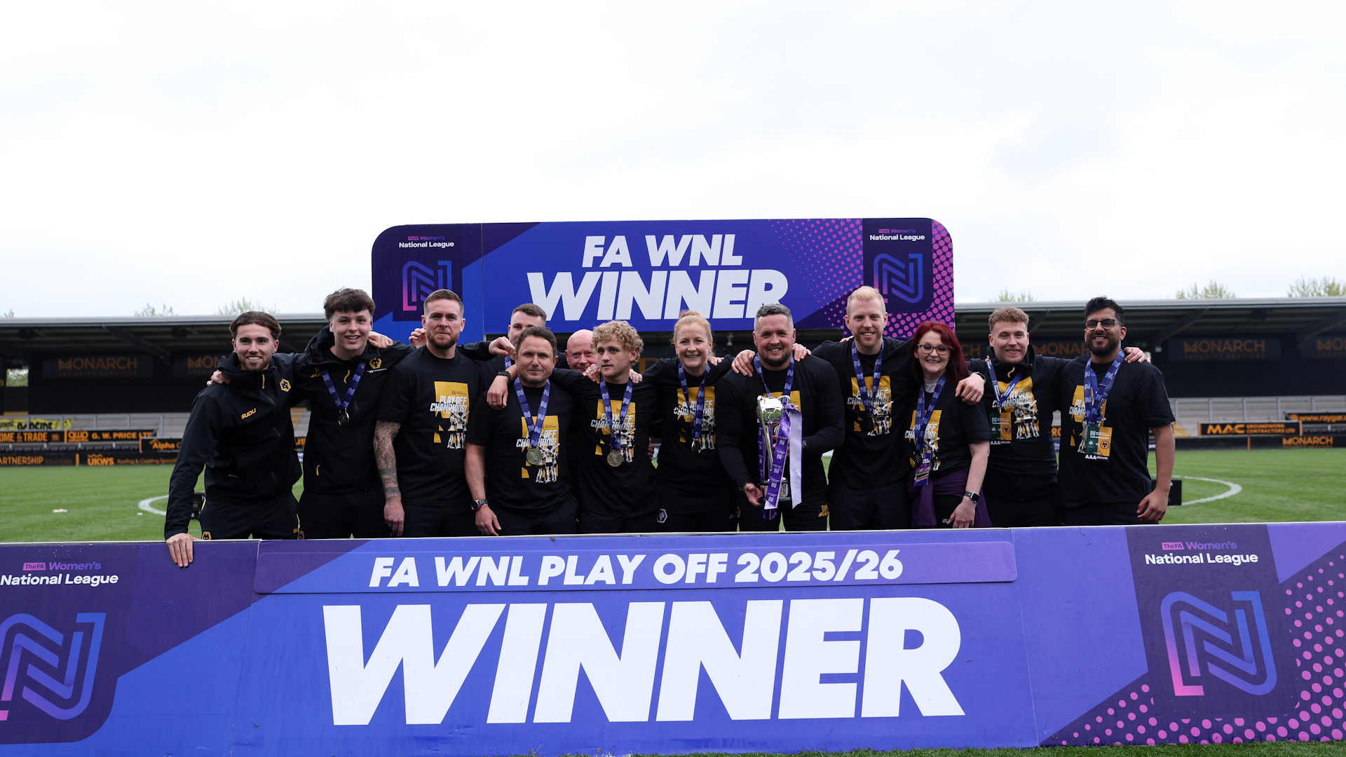 Dan McNamara celebrates Wolves promotion 4 CREDIT Wolves Women.jpg
