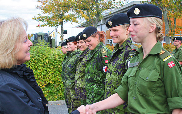 Danish combat soldiers