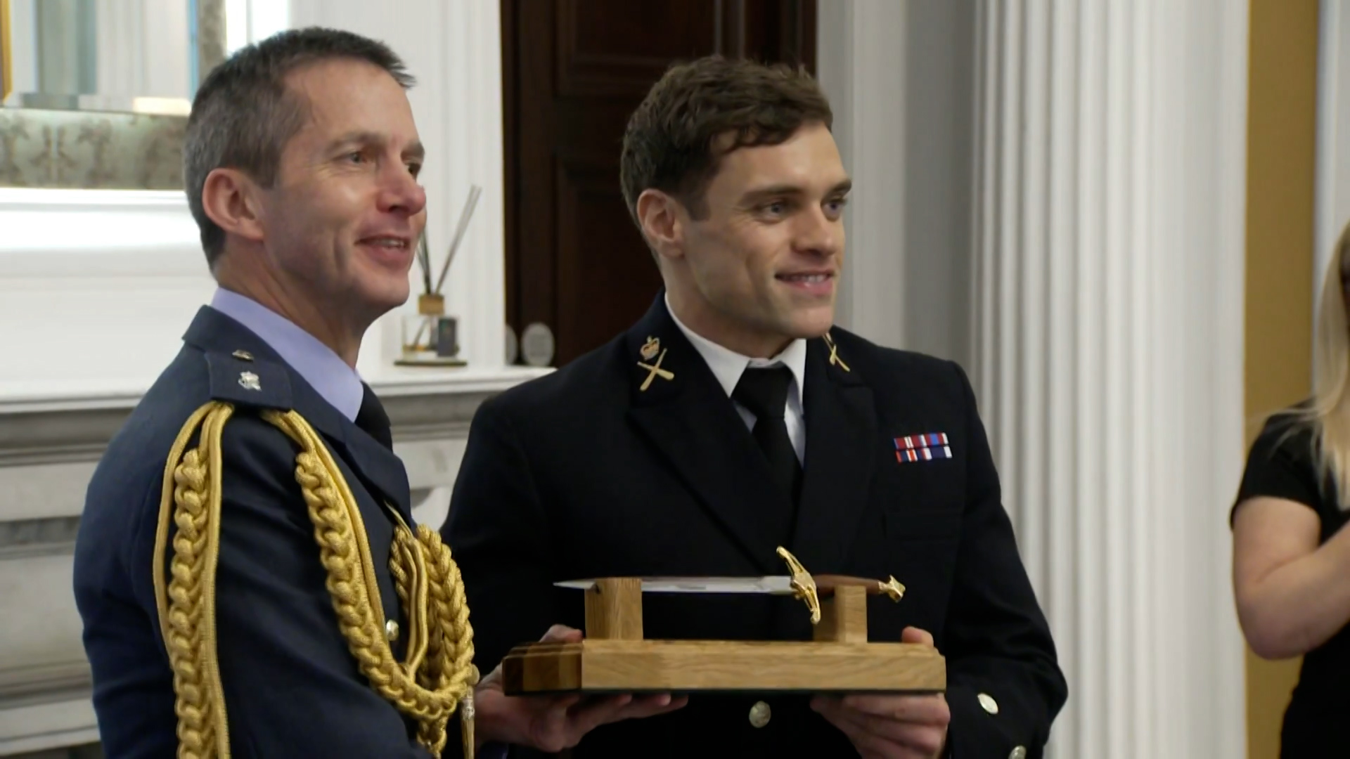 Danny Kerr UKAF Sportsman of the Year CREDIT BFBS DATE 10042025.jpg 